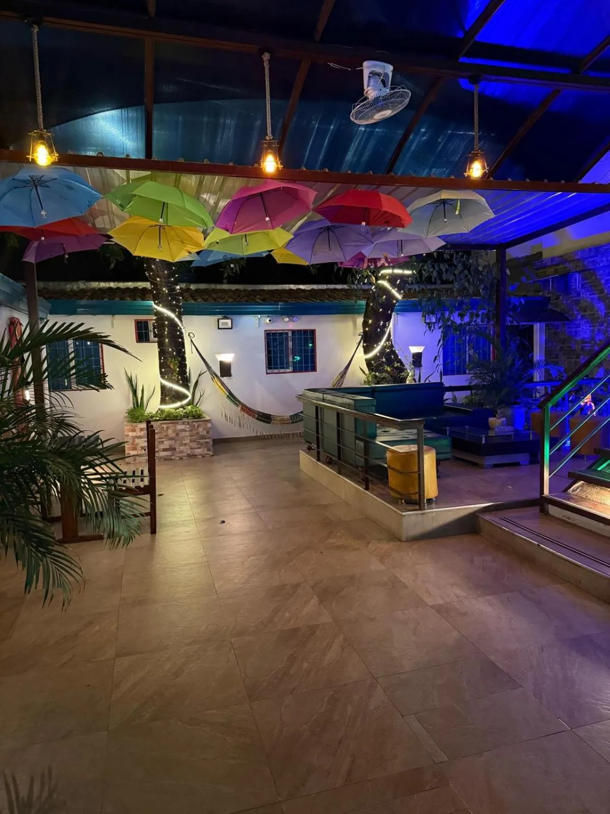 Patio in Hotel Ucla Center