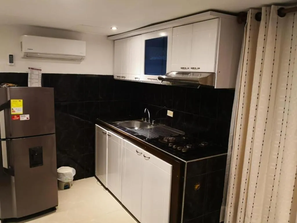 kitchen in Hotel Ucla Center