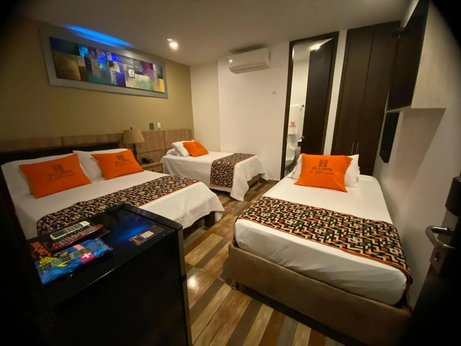 Bed in Hotel Ucla Center