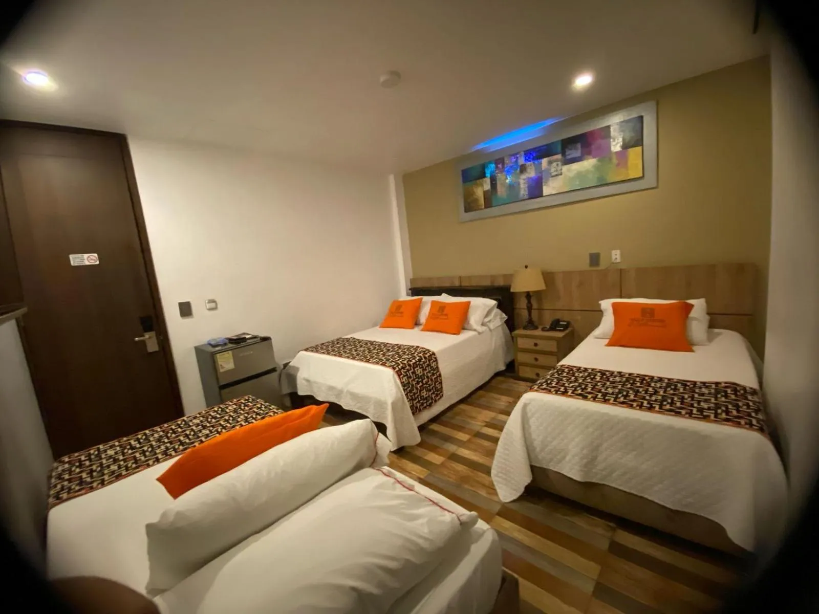 Bed in Hotel Ucla Center