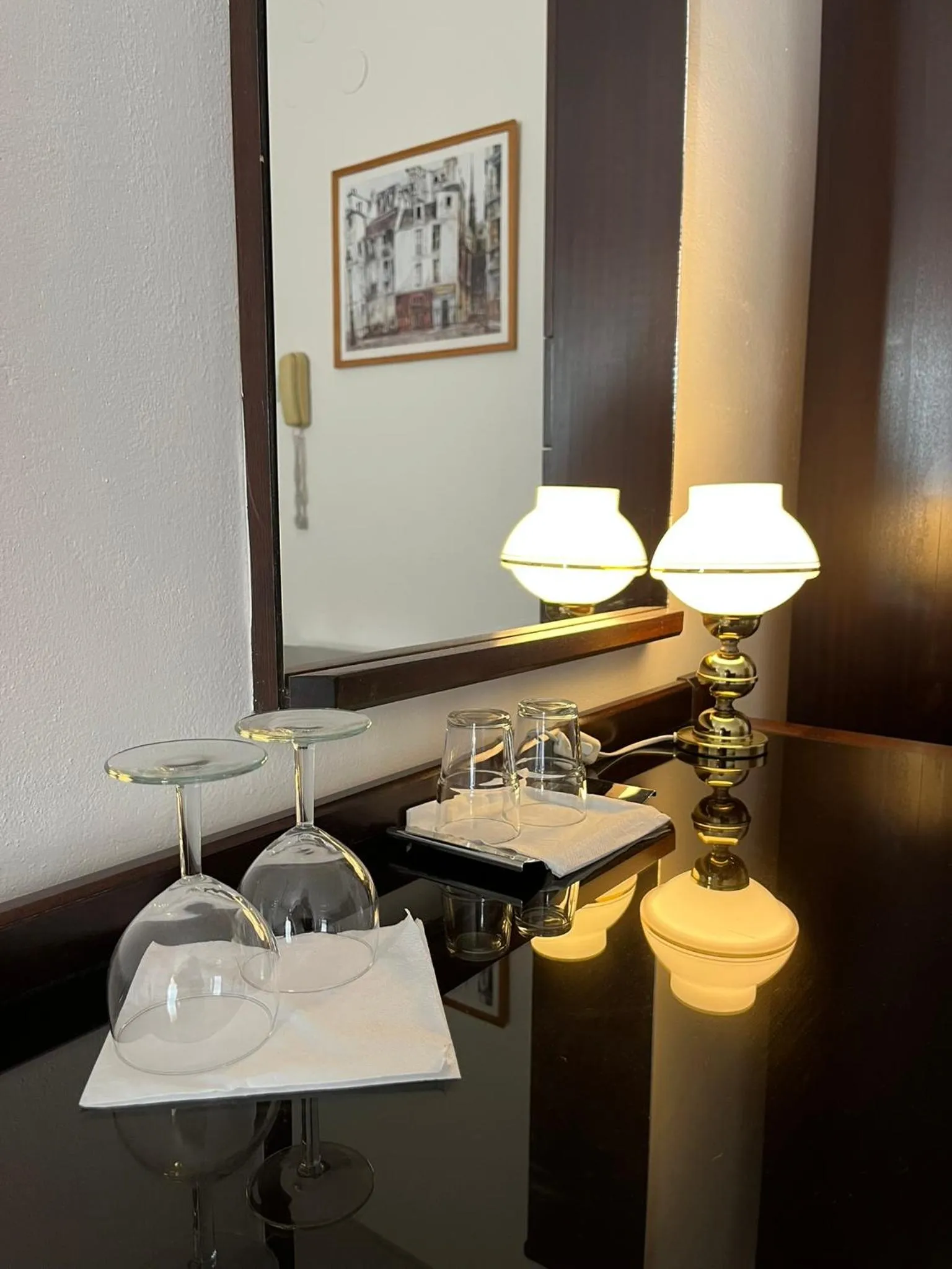 Seating area in Hotel Omega Brno