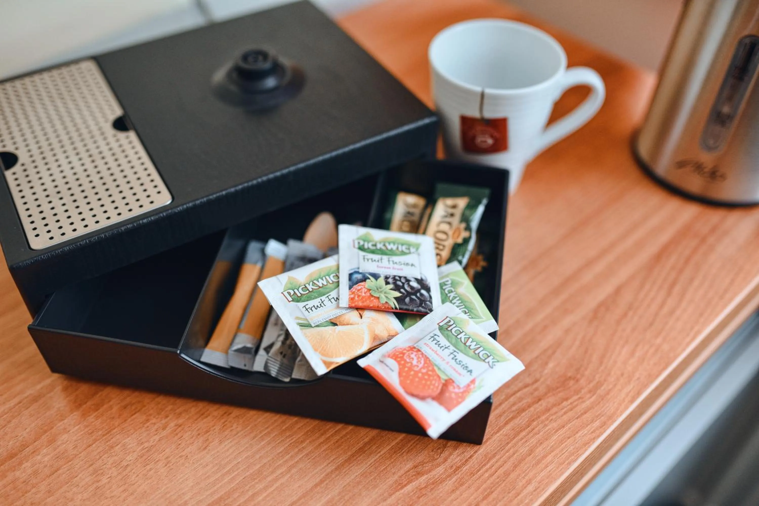 Coffee/tea facilities in Hotel Grand