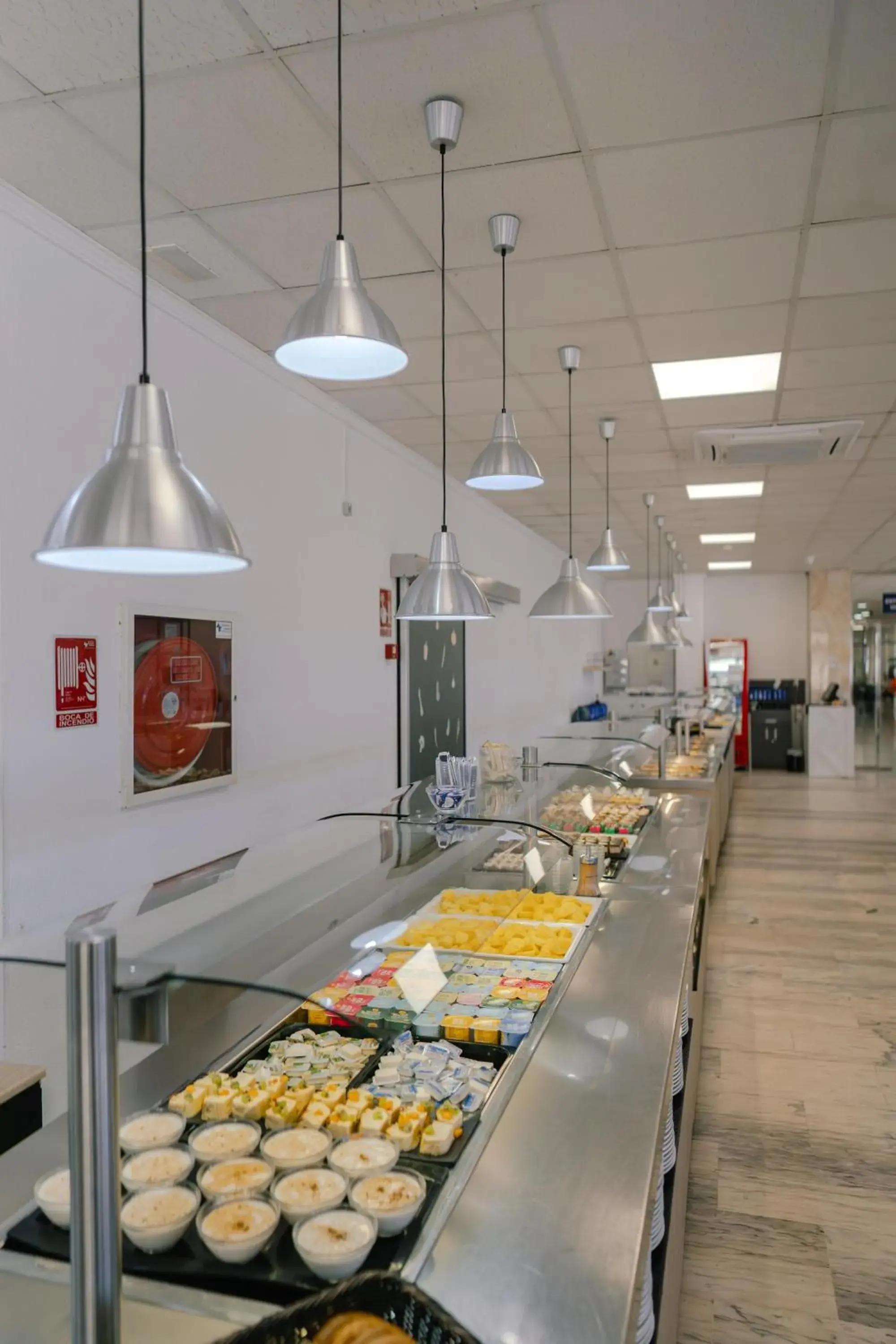 Lobby or reception in Port Europa Lobby or reception in Port Europa