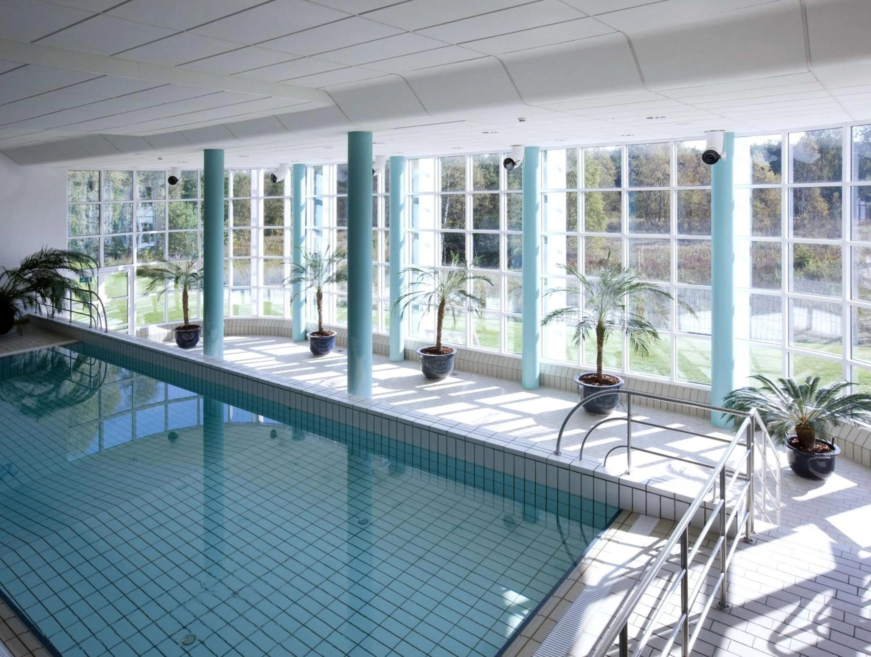 Pool view in Scandic Silkeborg