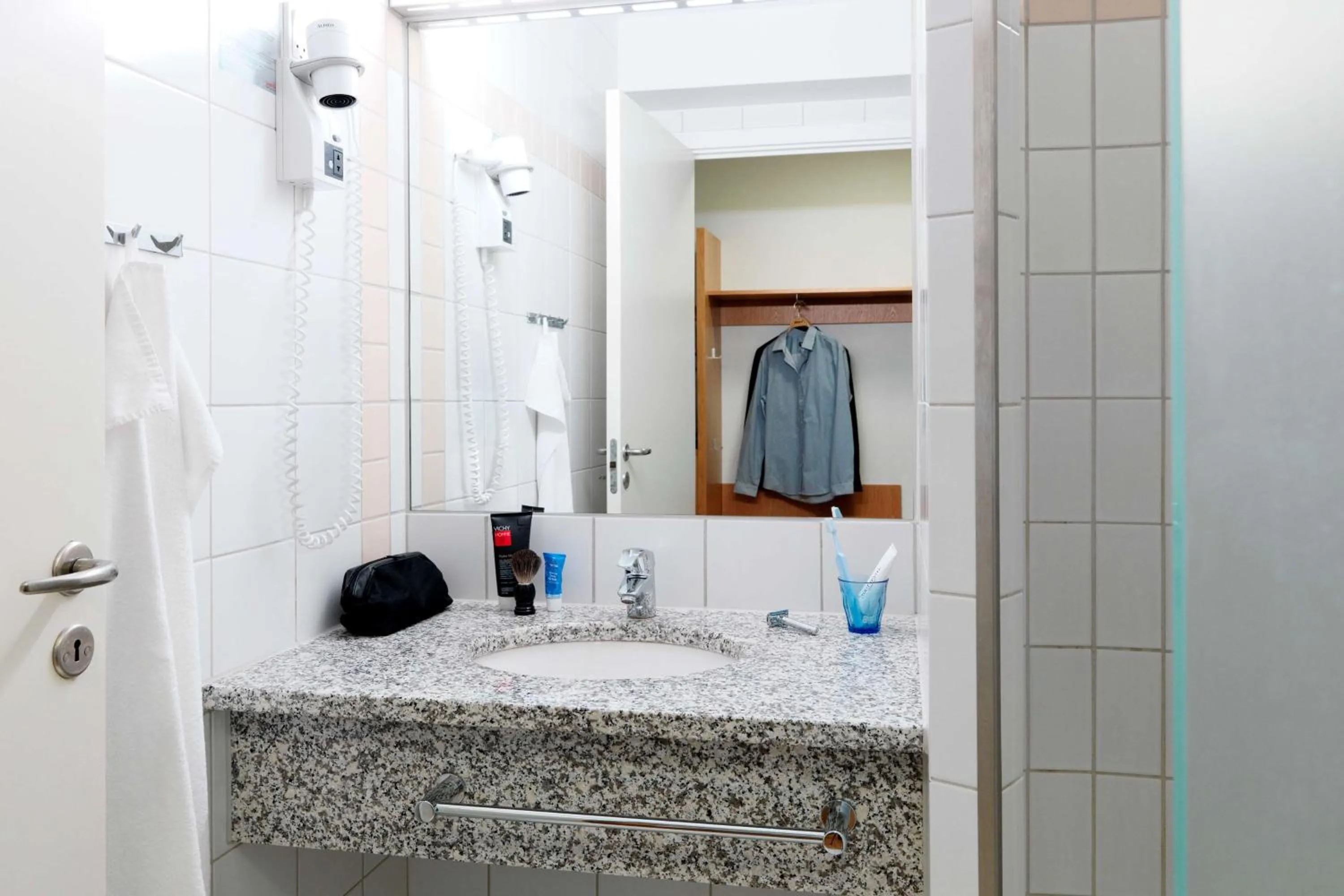 Bathroom in Scandic Silkeborg