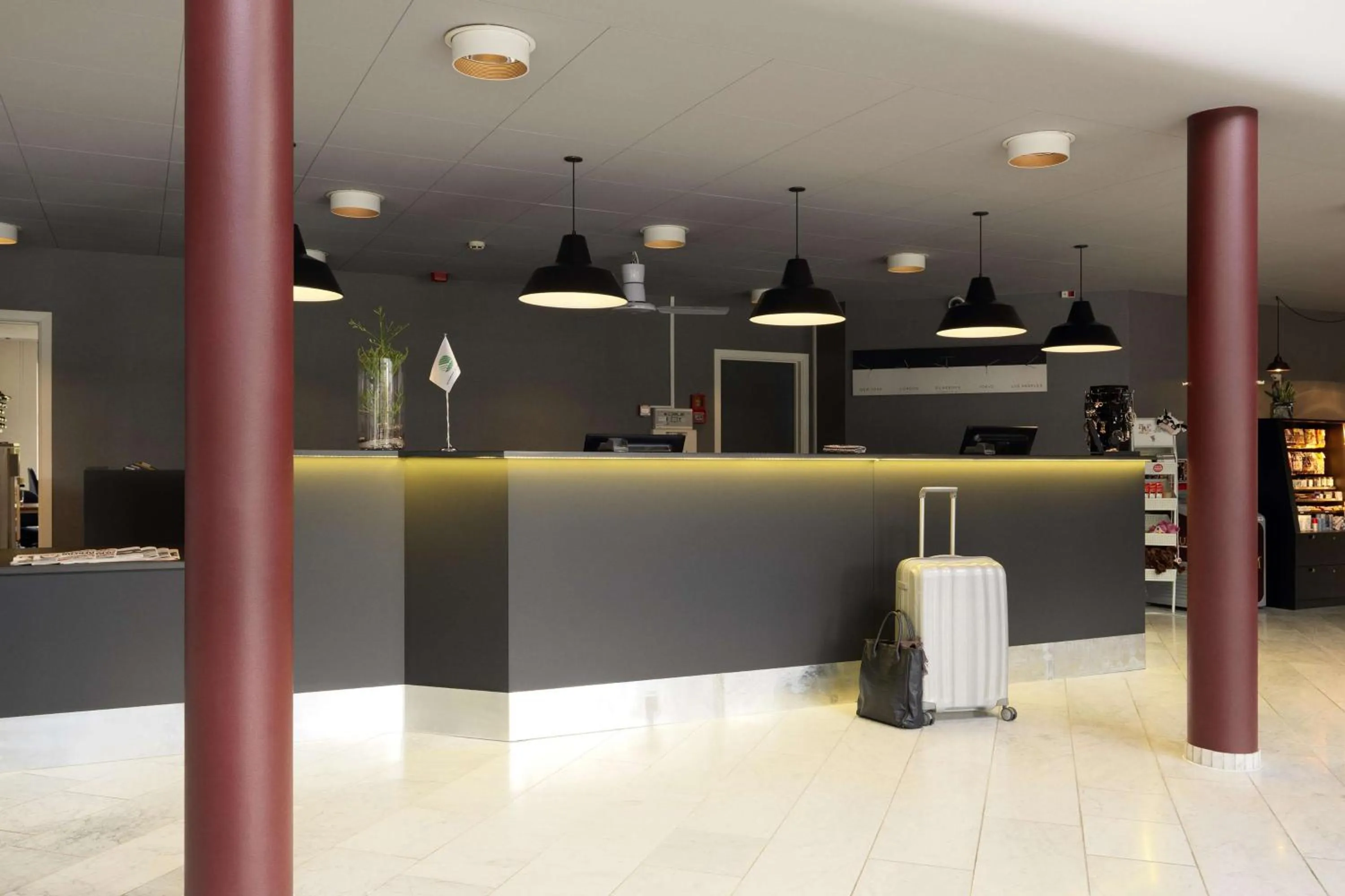 Lobby or reception in Scandic Silkeborg