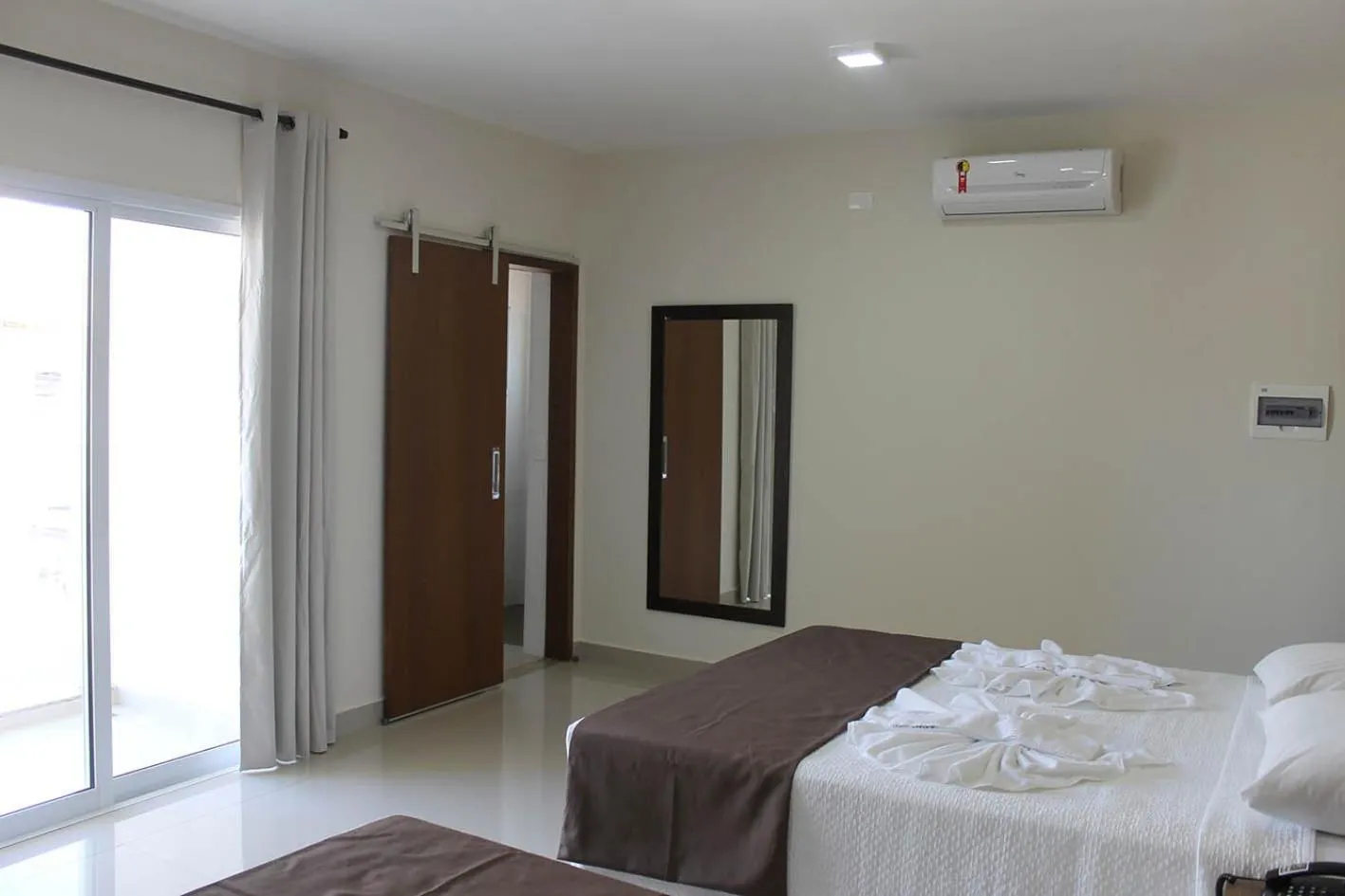 Bed in Avare Plaza Hotel Plus