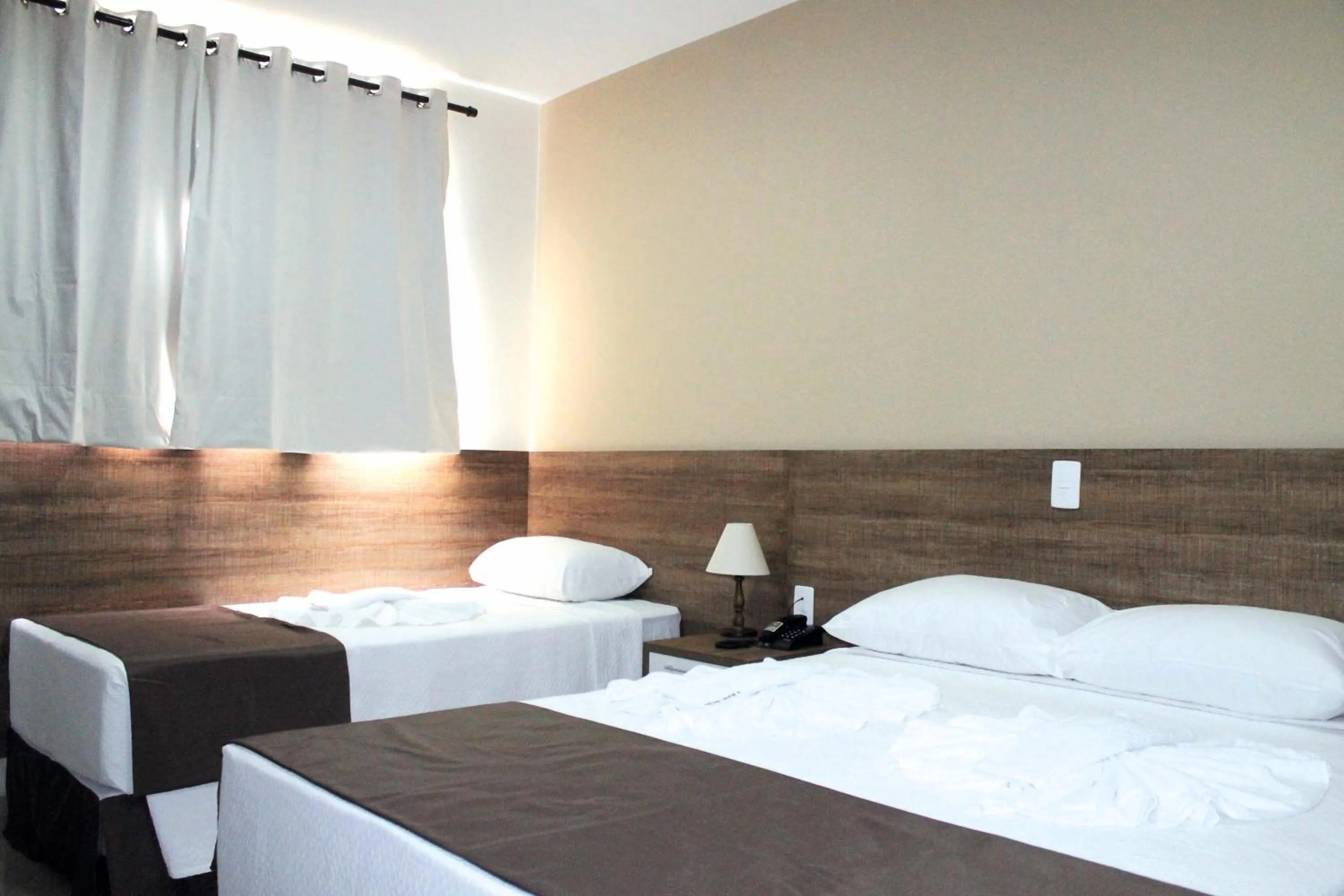 Bed in Avare Plaza Hotel Plus
