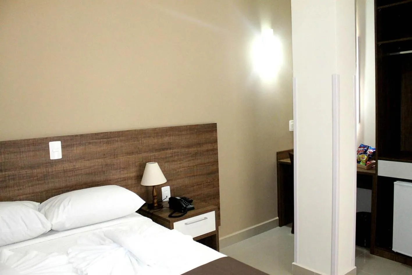 Bed in Avare Plaza Hotel Plus