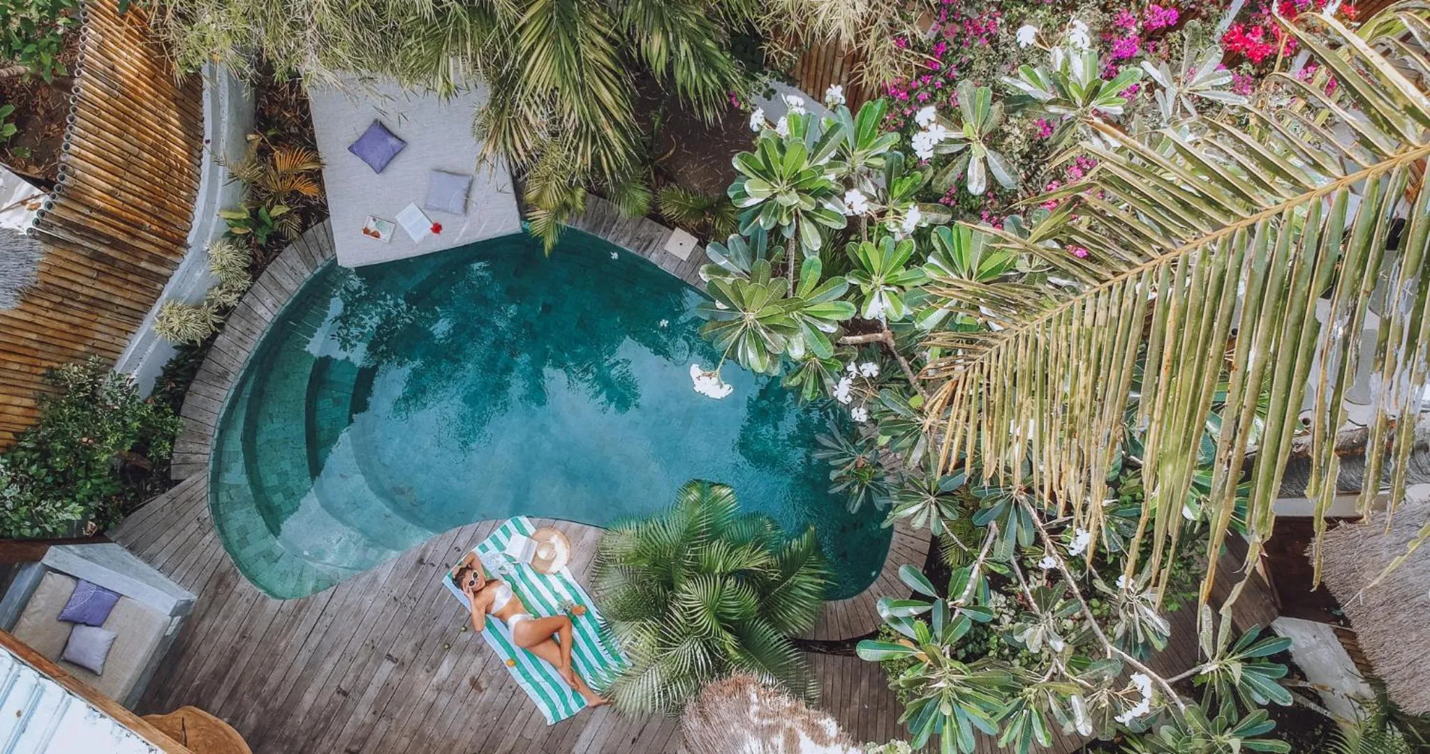 Garden in Majo Private Villas