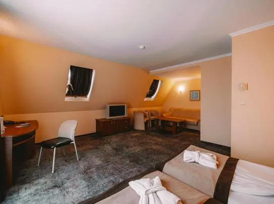 Living room, Bed in Saint George Hotel & Medical Spa