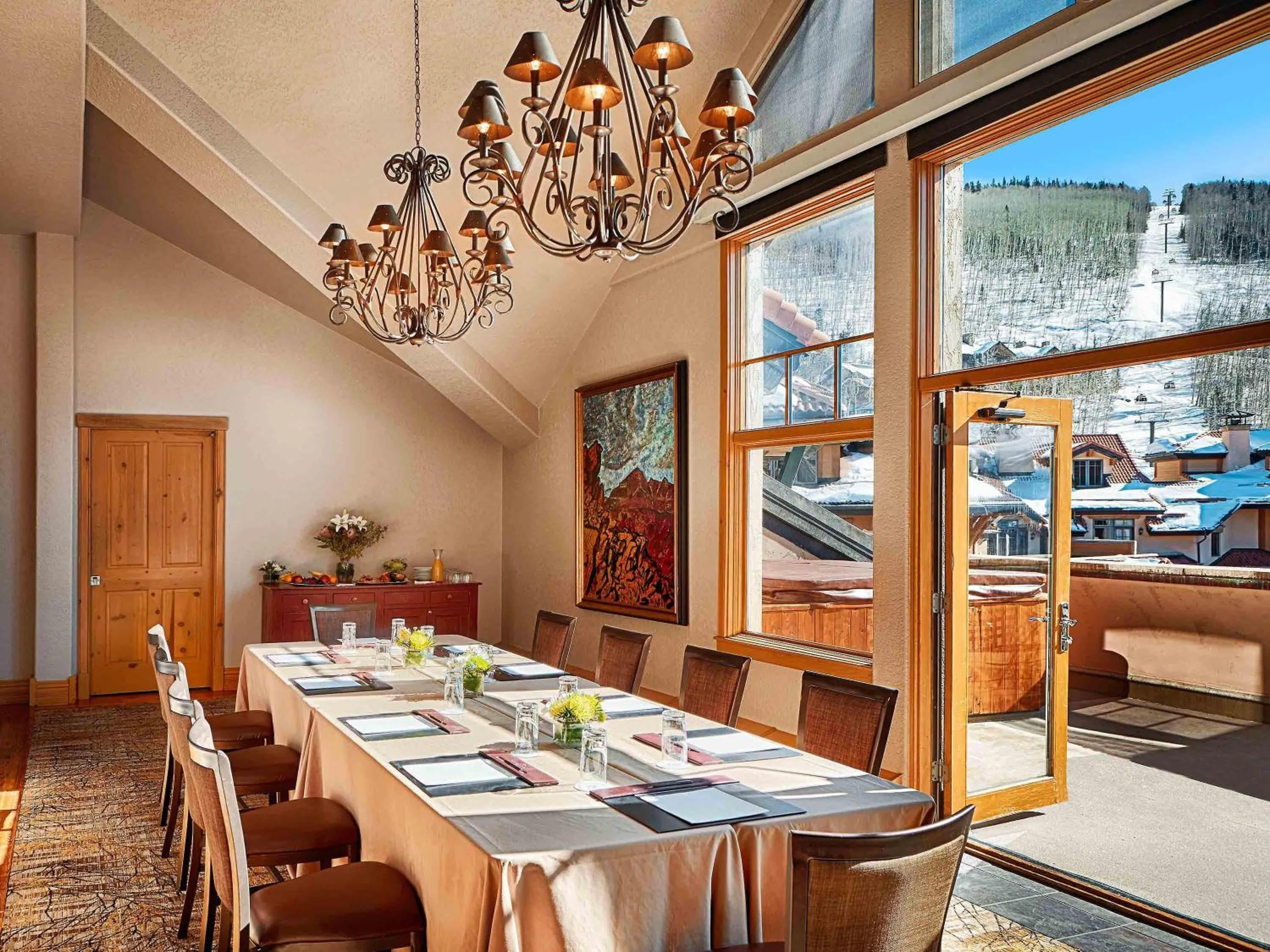 Business facilities in Fairmont Heritage Place, Franz Klammer Lodge