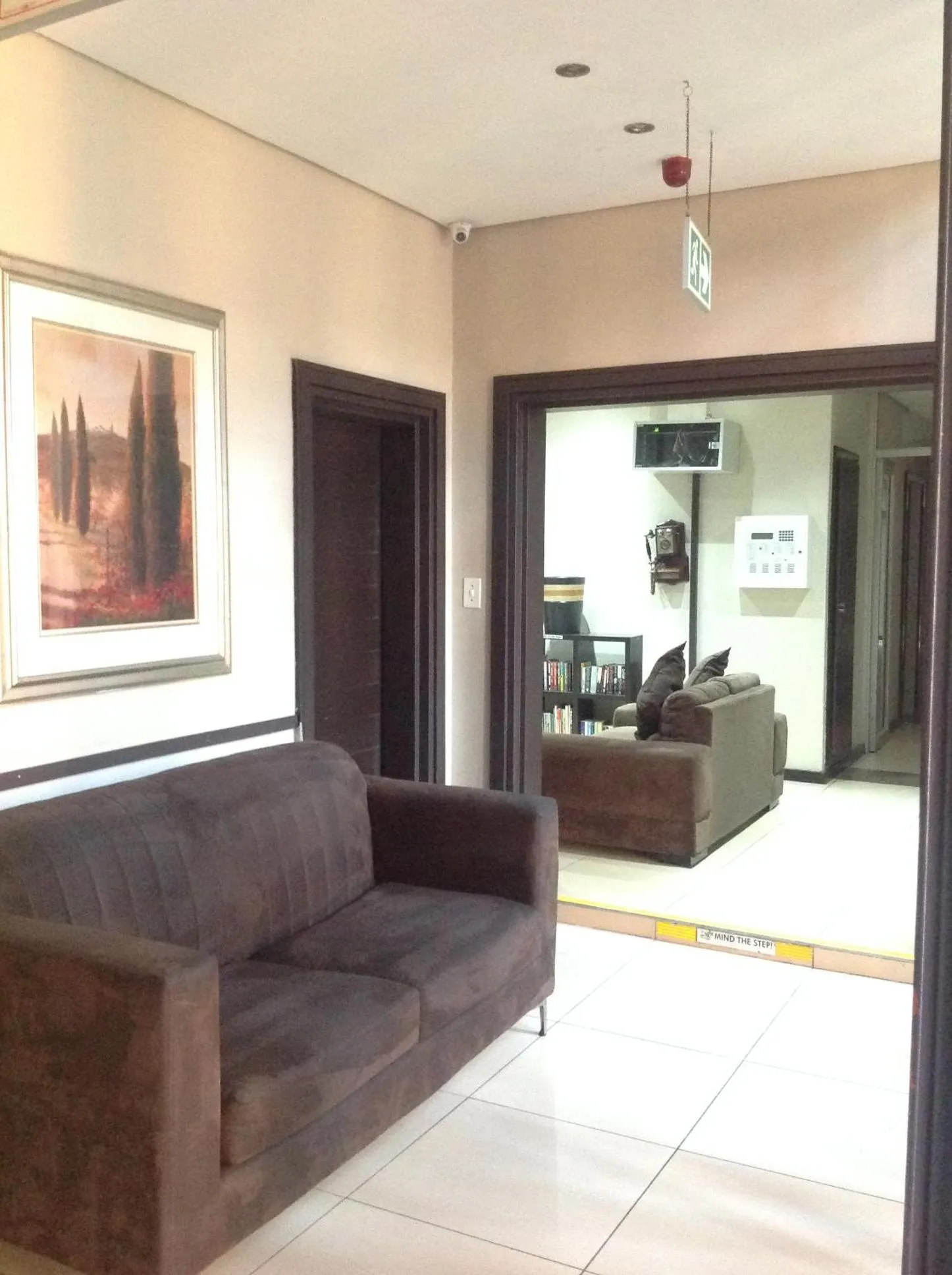 Seating area in Alcazaba Hotel