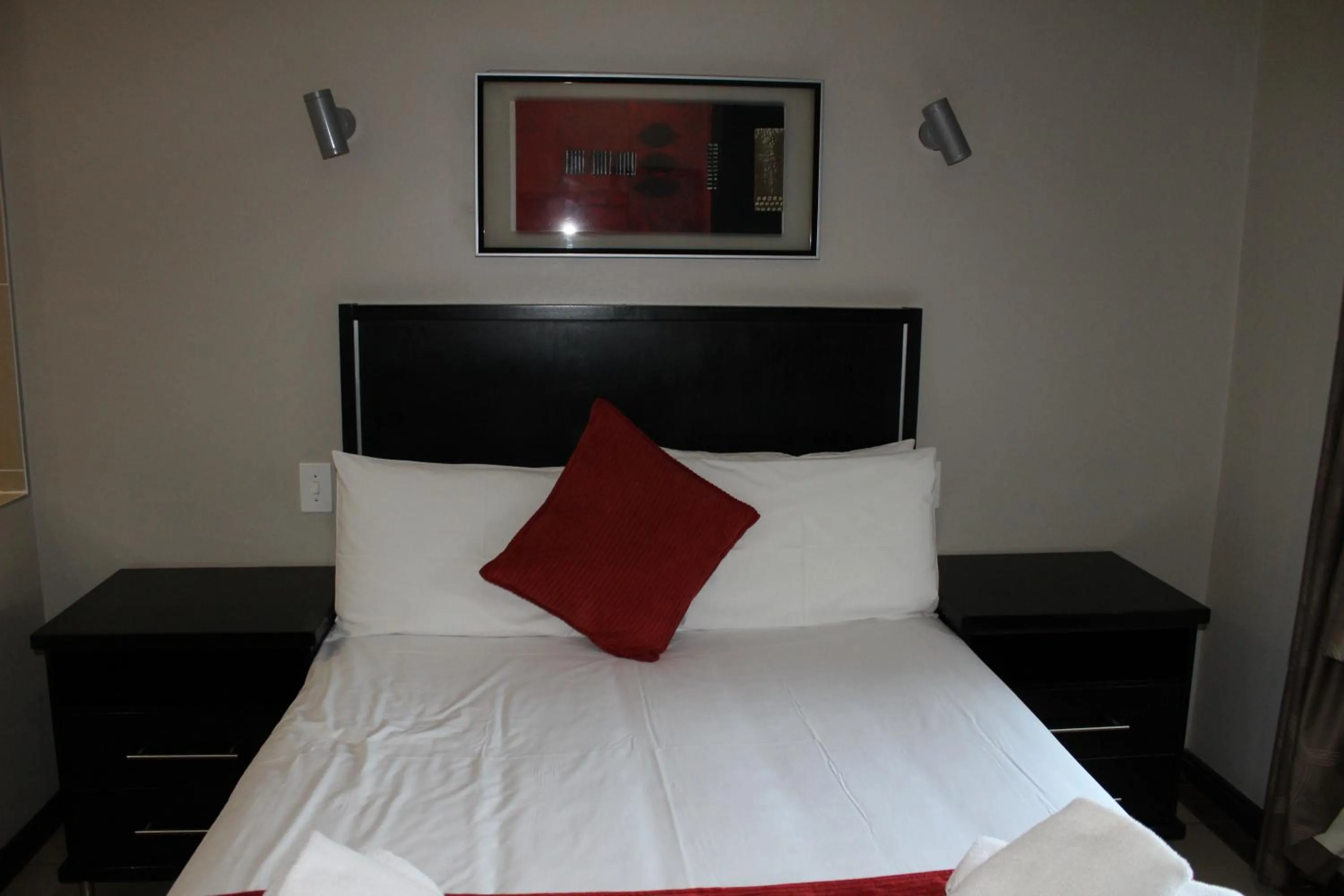 Bed in Alcazaba Hotel