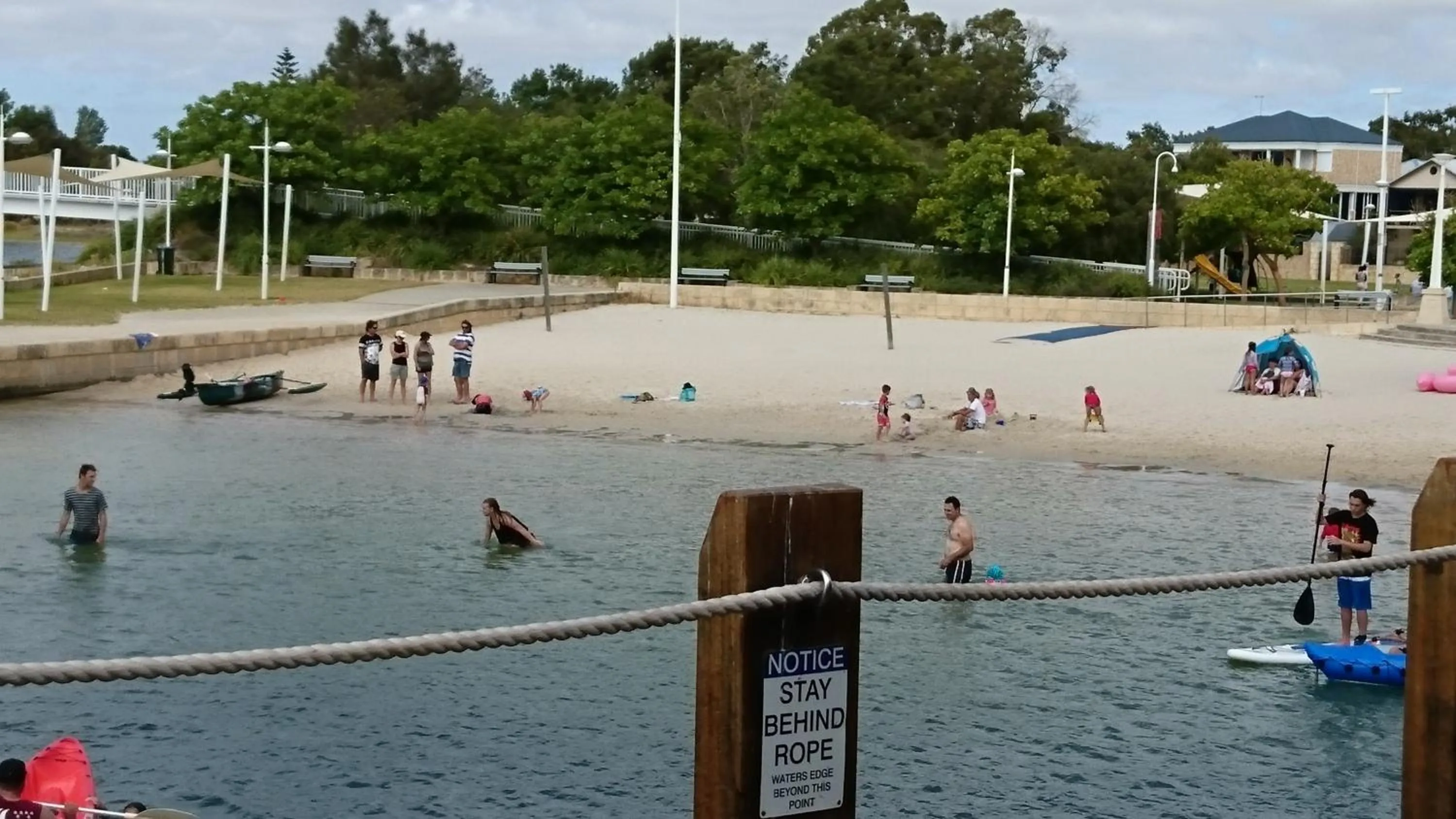 Natural landscape in Mandurah Coastal Holiday Park