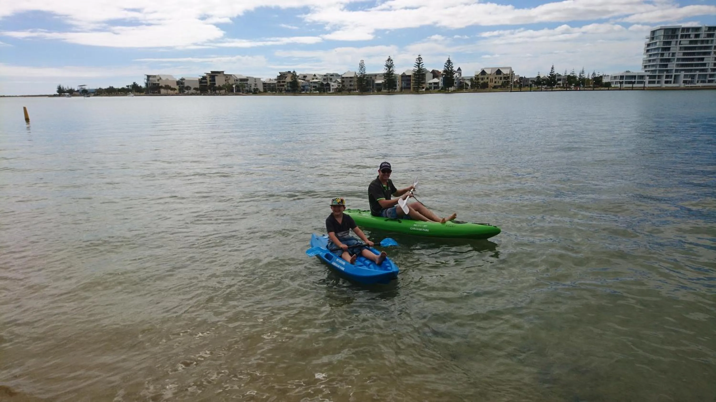 Natural landscape in Mandurah Coastal Holiday Park