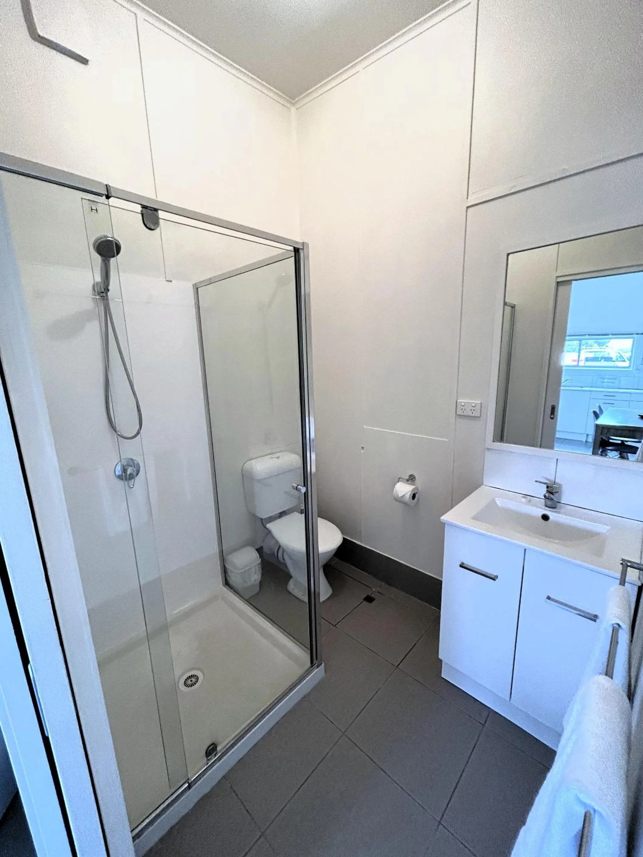 Shower in Mandurah Coastal Holiday Park