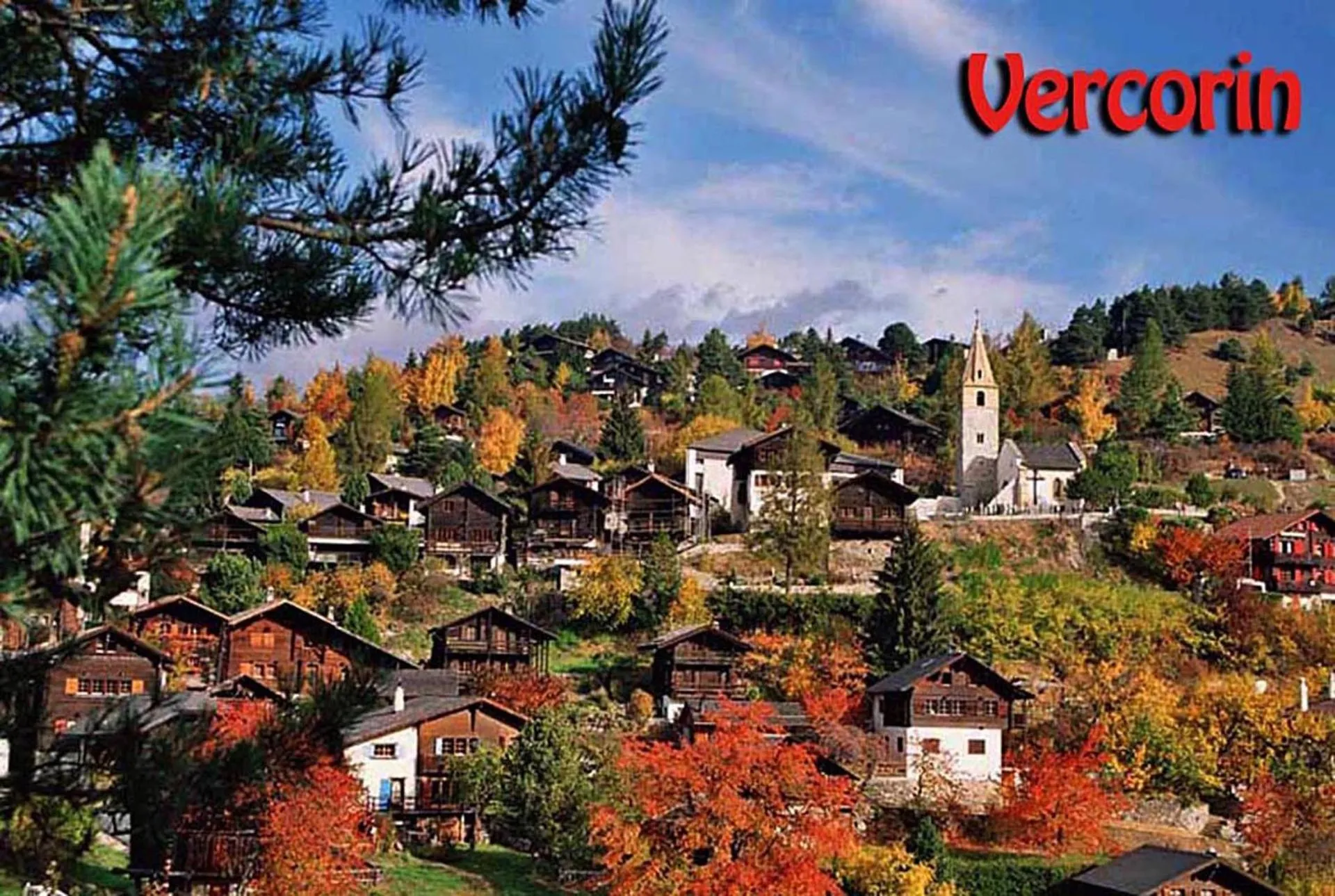 City view in La Montagnette, VERCORIN