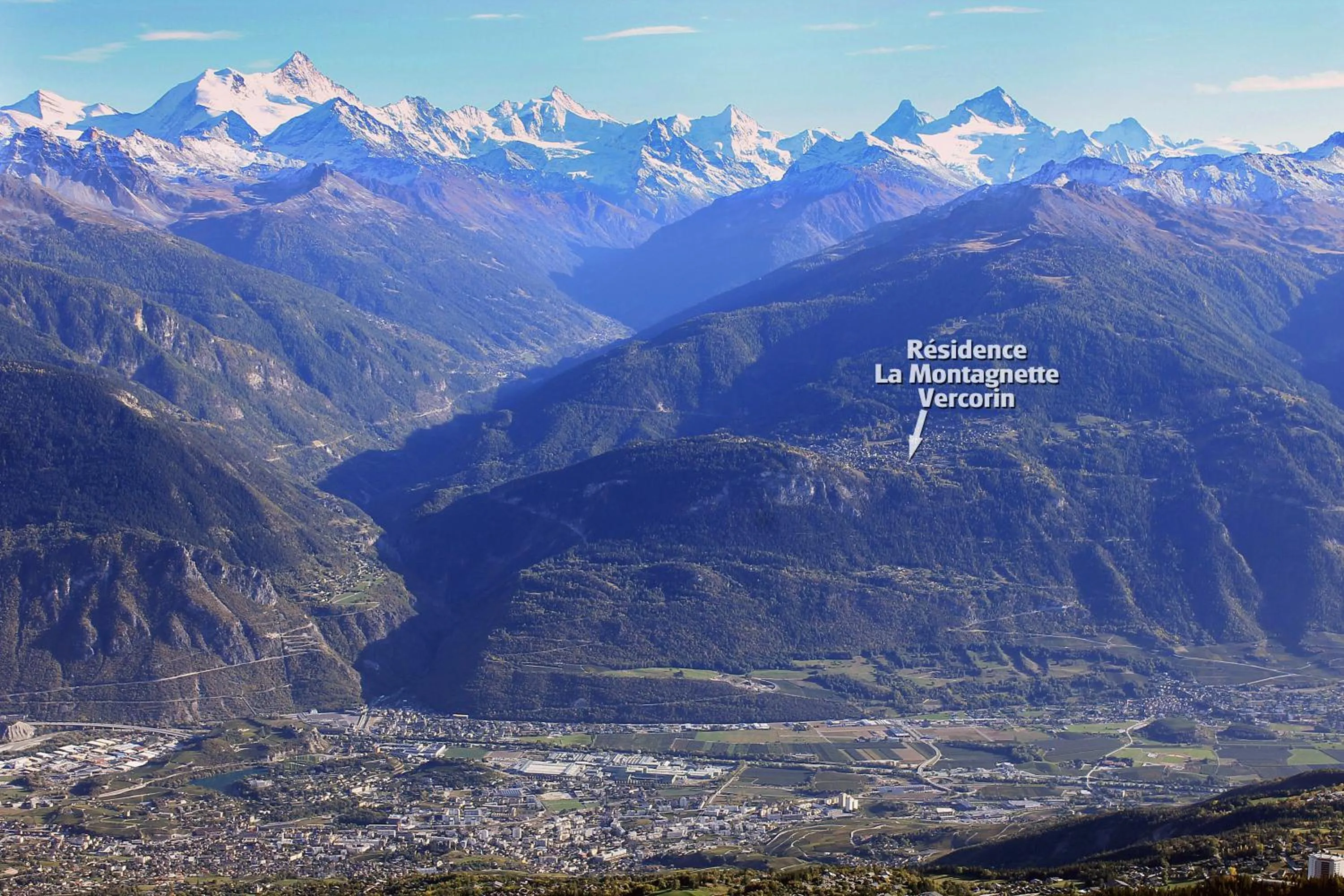Mountain view in La Montagnette, VERCORIN
