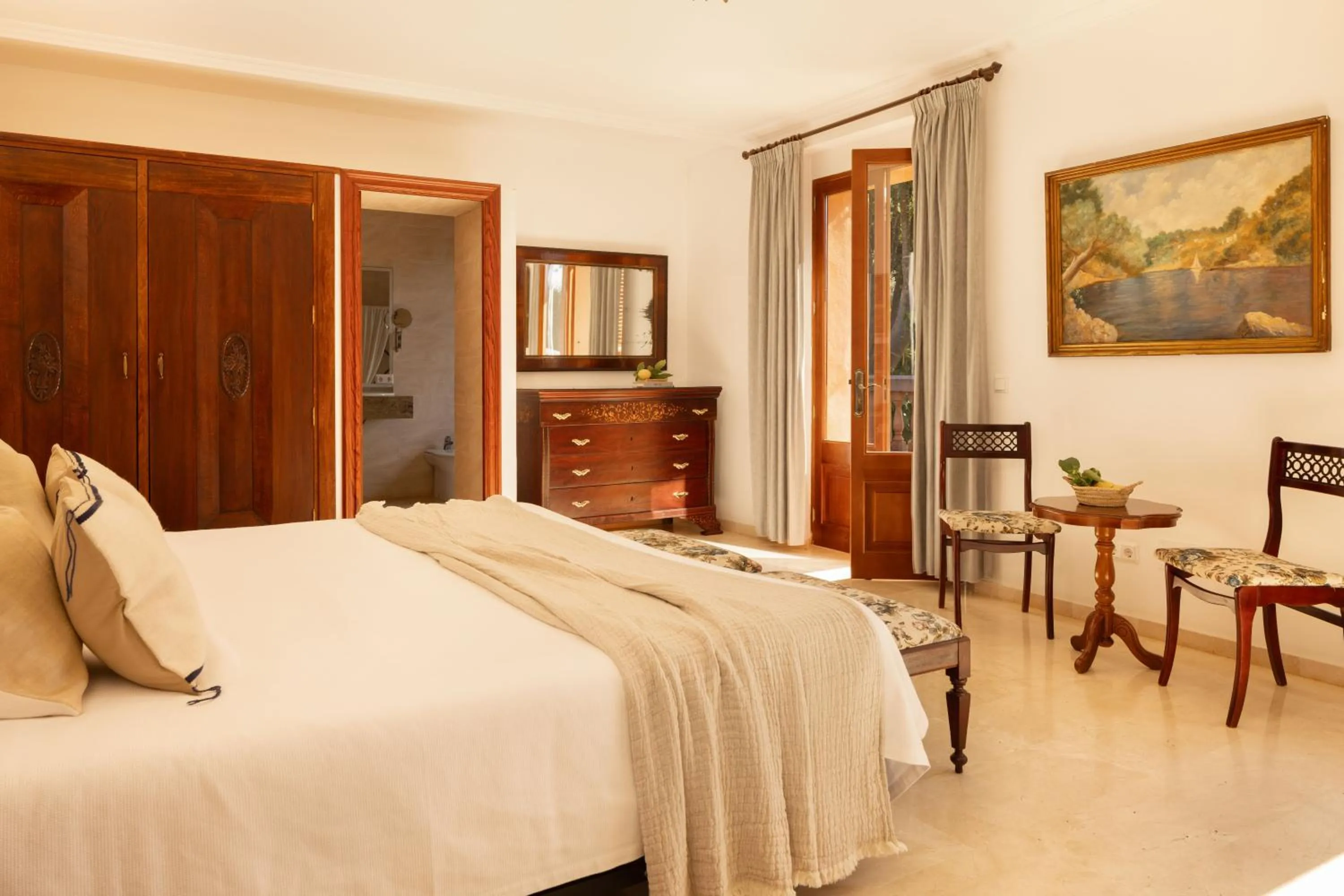 Bedroom, Bed in Agroturismo Son Galceran