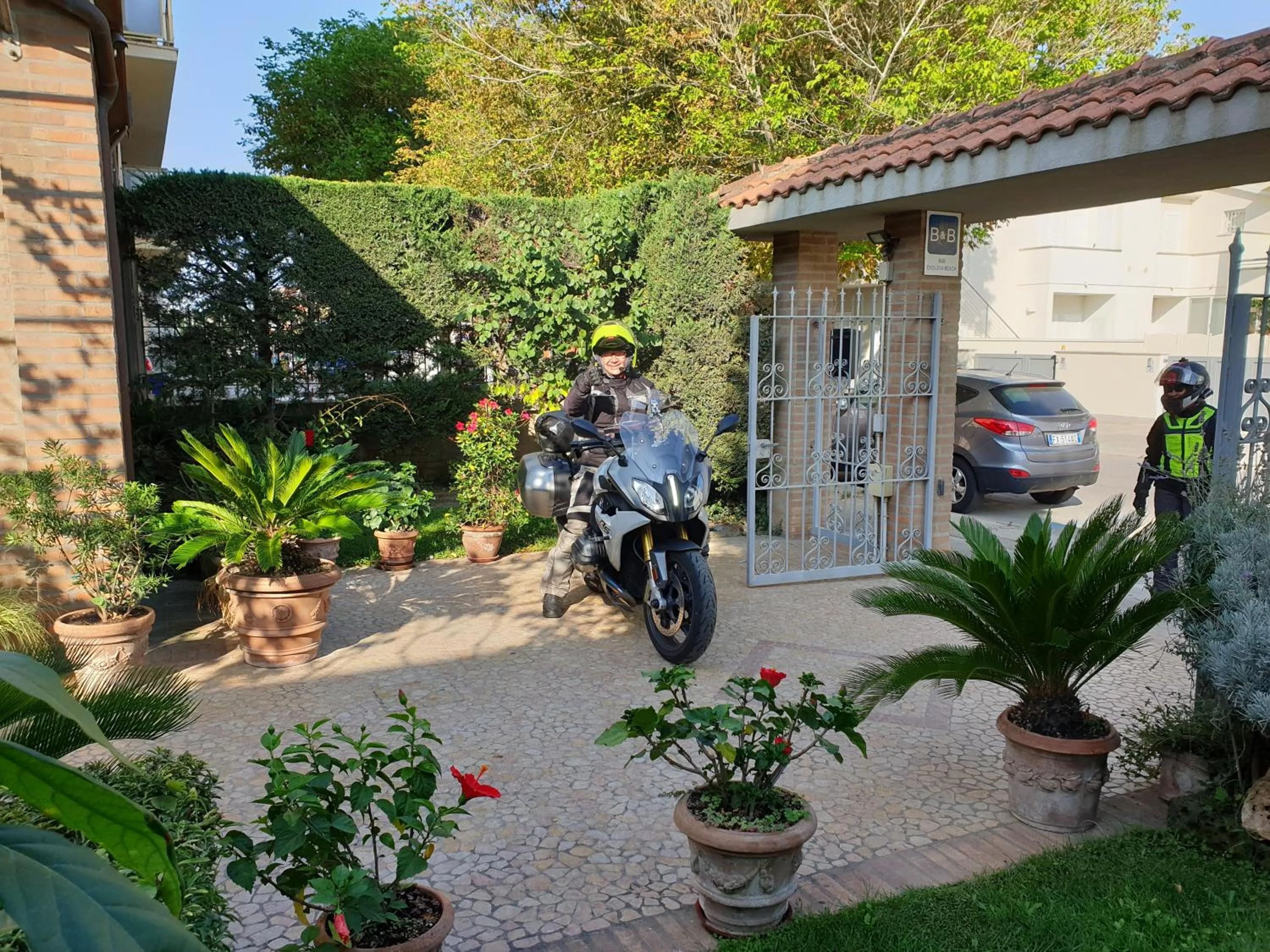 Facade/entrance in B&B ENSILEVA BEACH