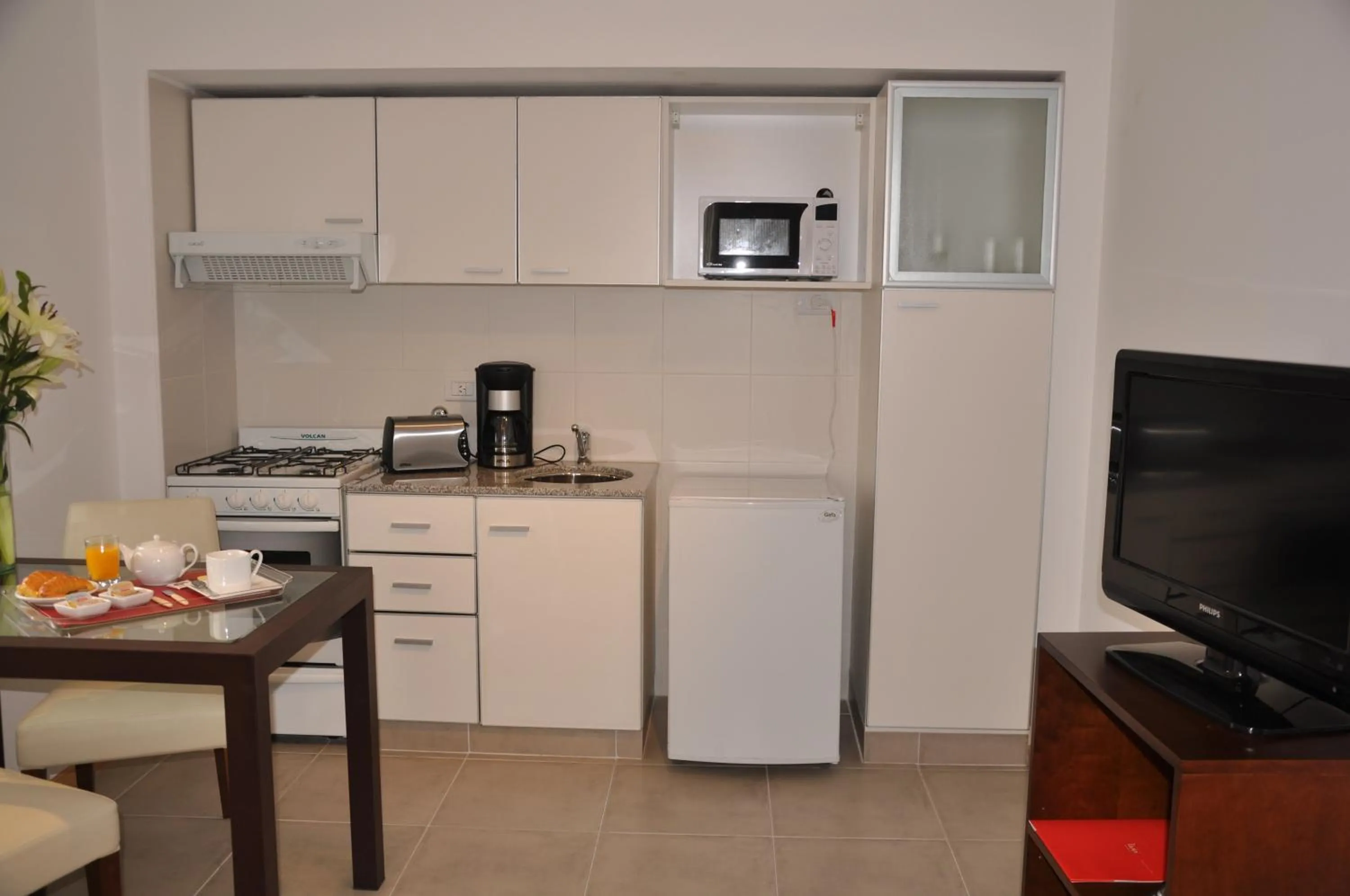 Kitchen or kitchenette in Livin' Residence Rosario