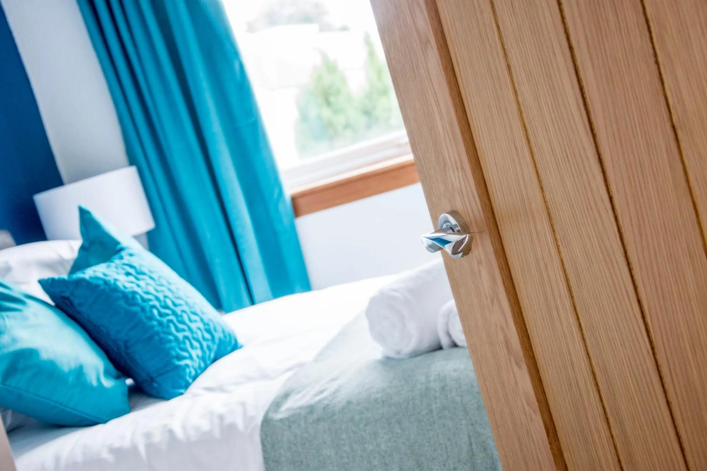 Bed in Distillery Apartment 1