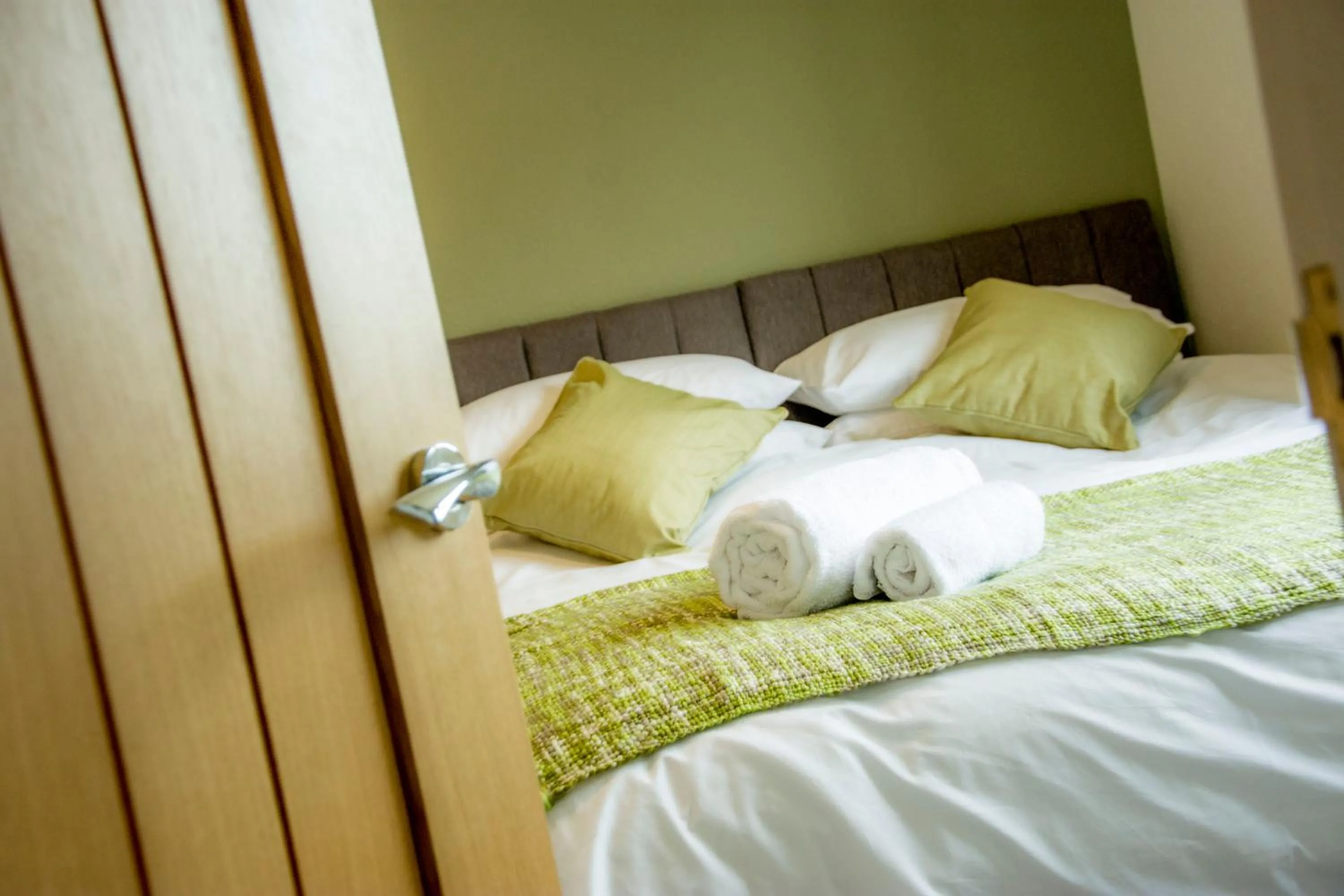 Bed in Distillery Apartment 1