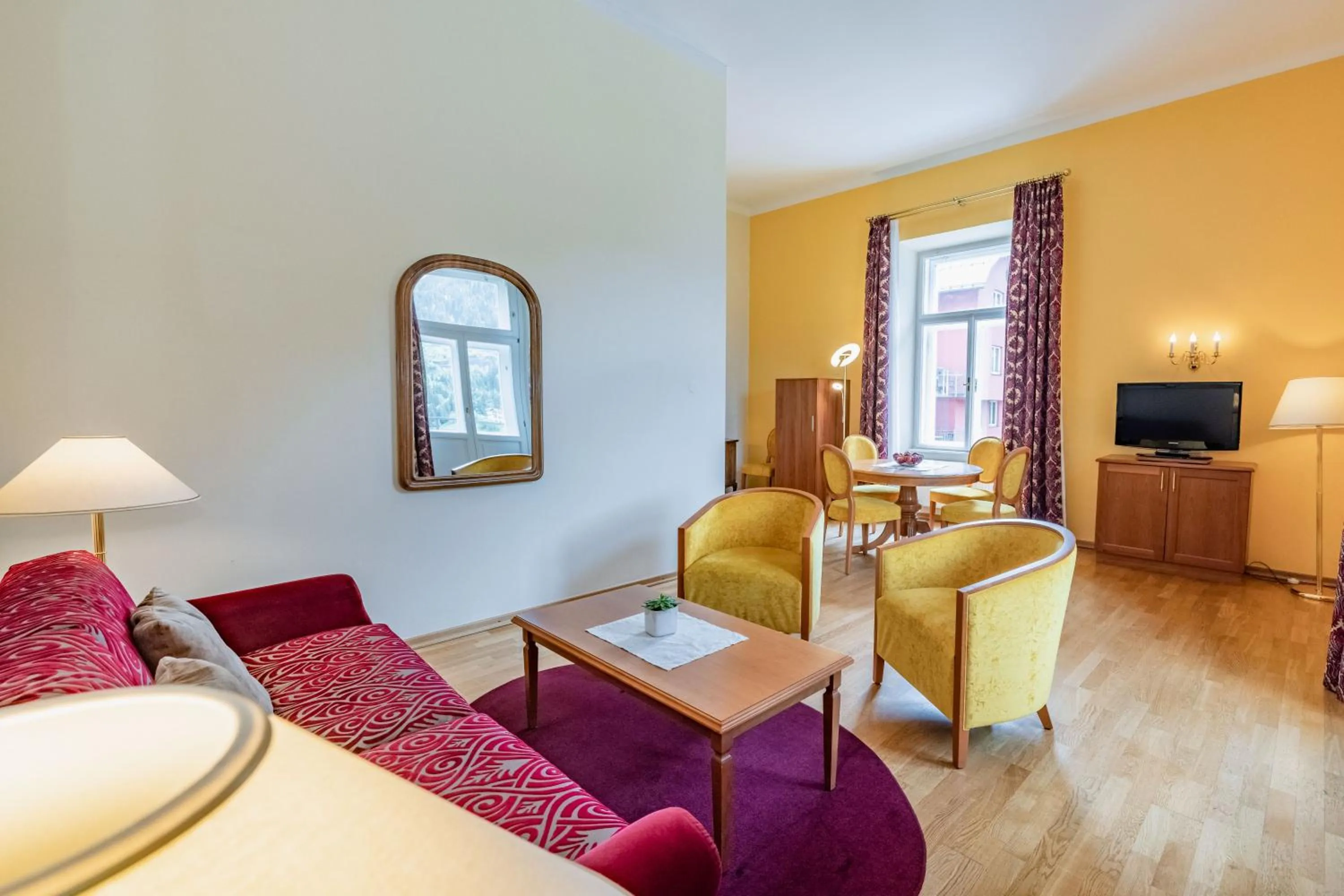 Living room in Hapimag Ferienwohnungen Bad Gastein