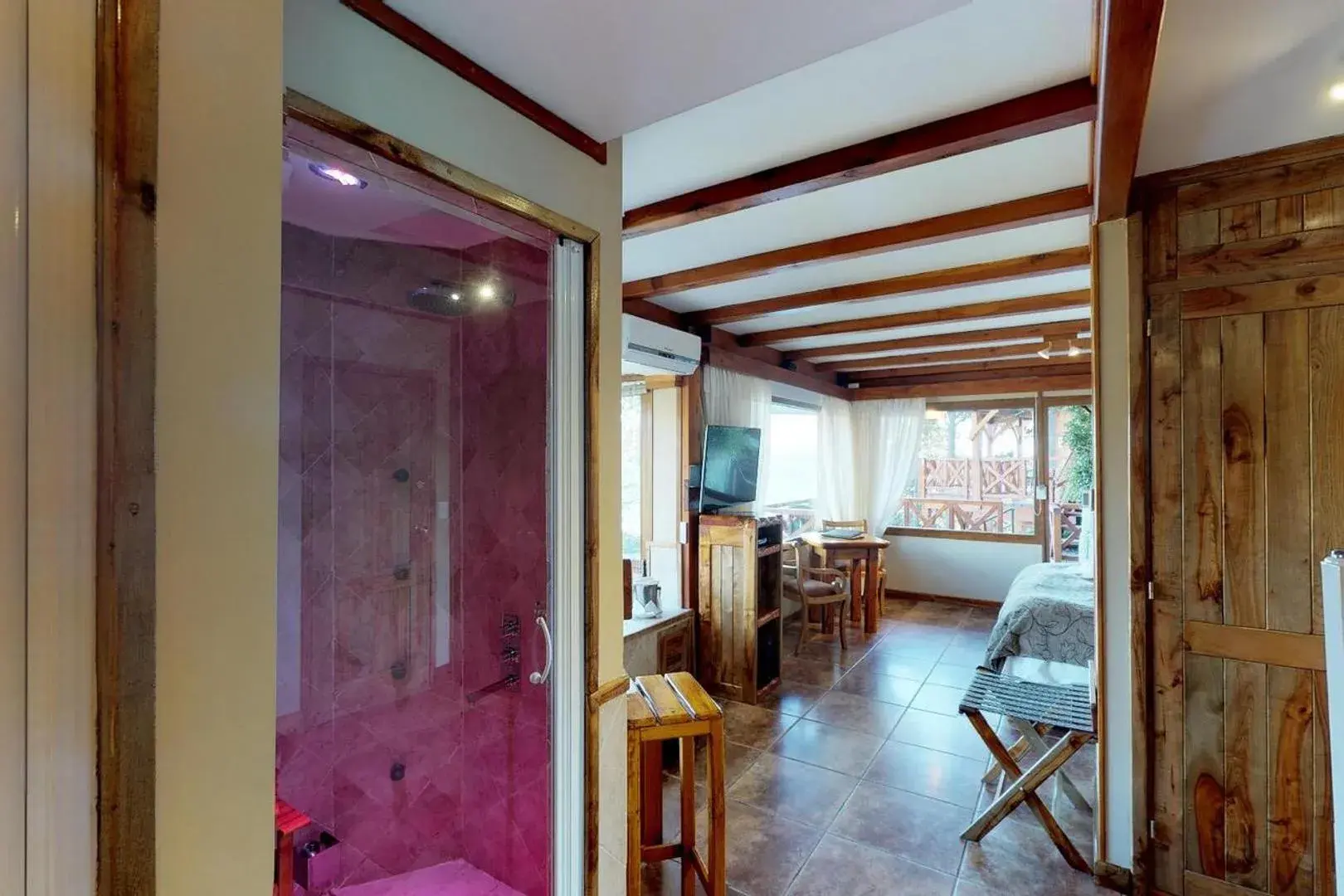 bunk bed, Bed in Charming Luxury Lodge & Private Spa bunk bed, Bed in Charming Luxury Lodge & Private Spa