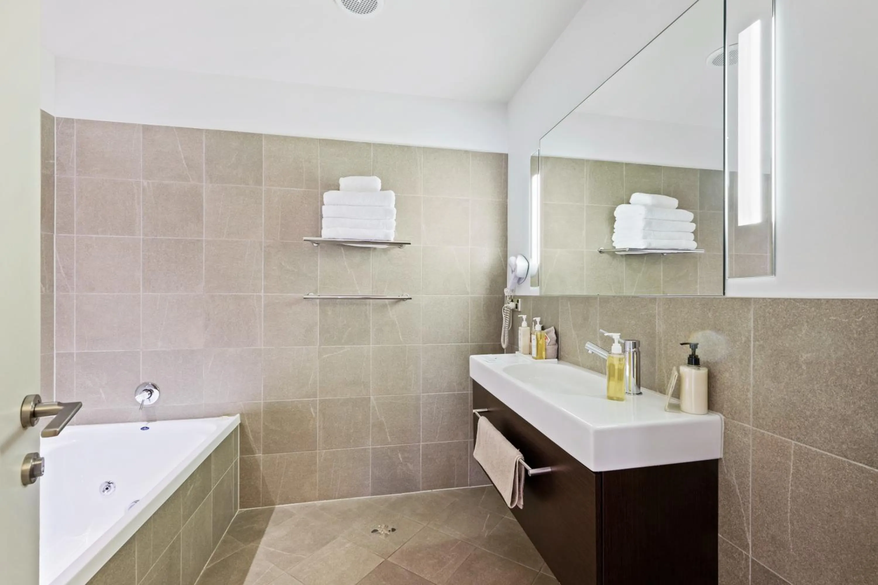 Bathroom in Village Lake Luxury Apartments