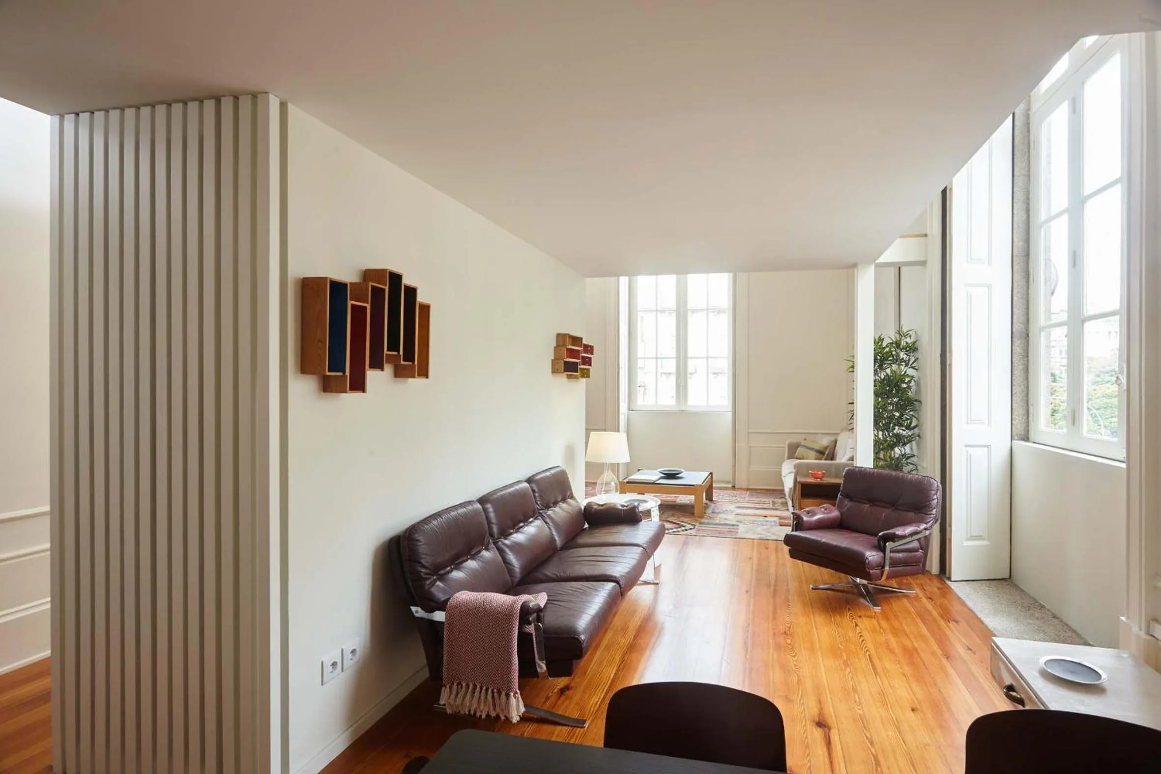 Living room in The Passenger Hostel