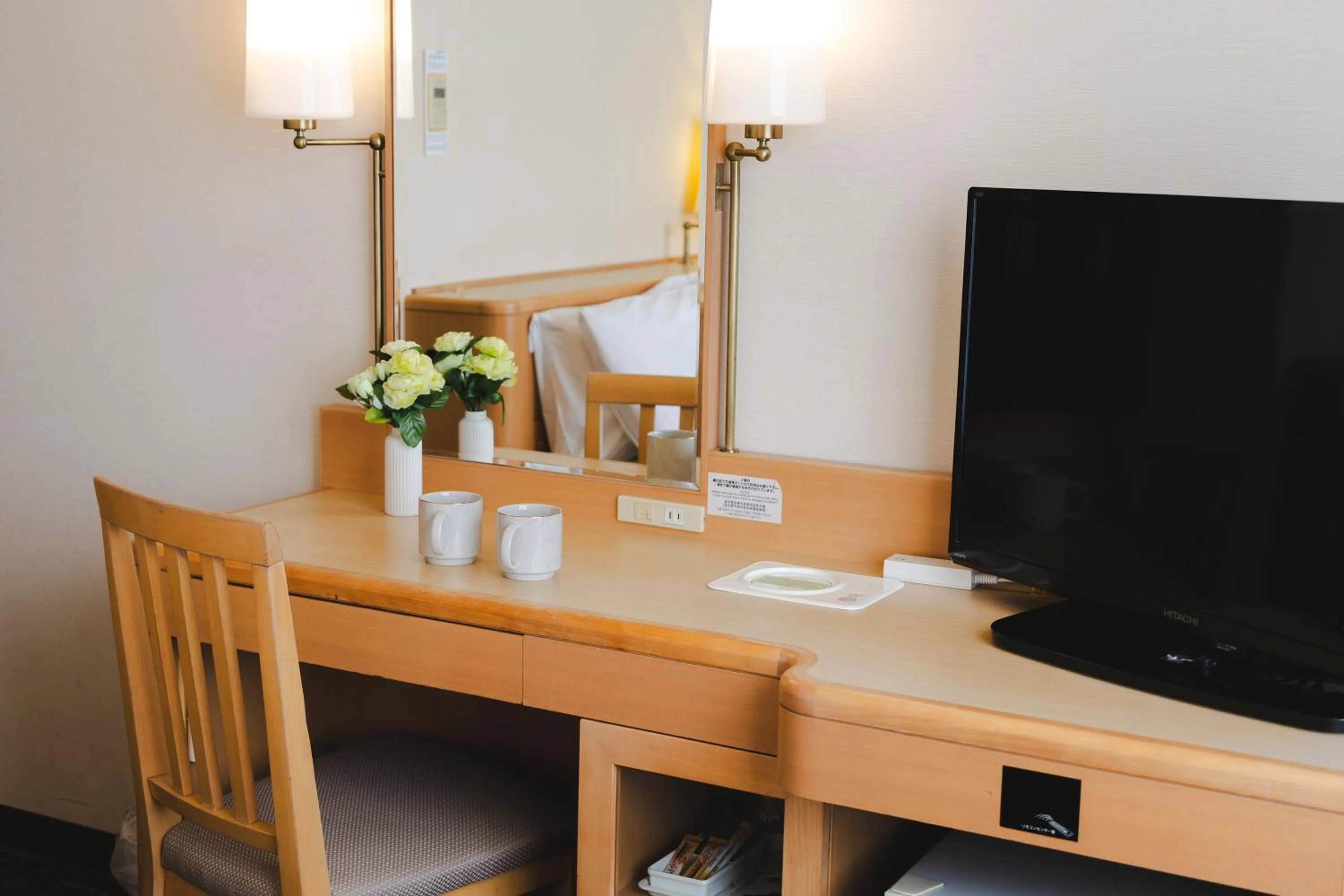 Bed in Tokyo Bay Ariake Washington Hotel