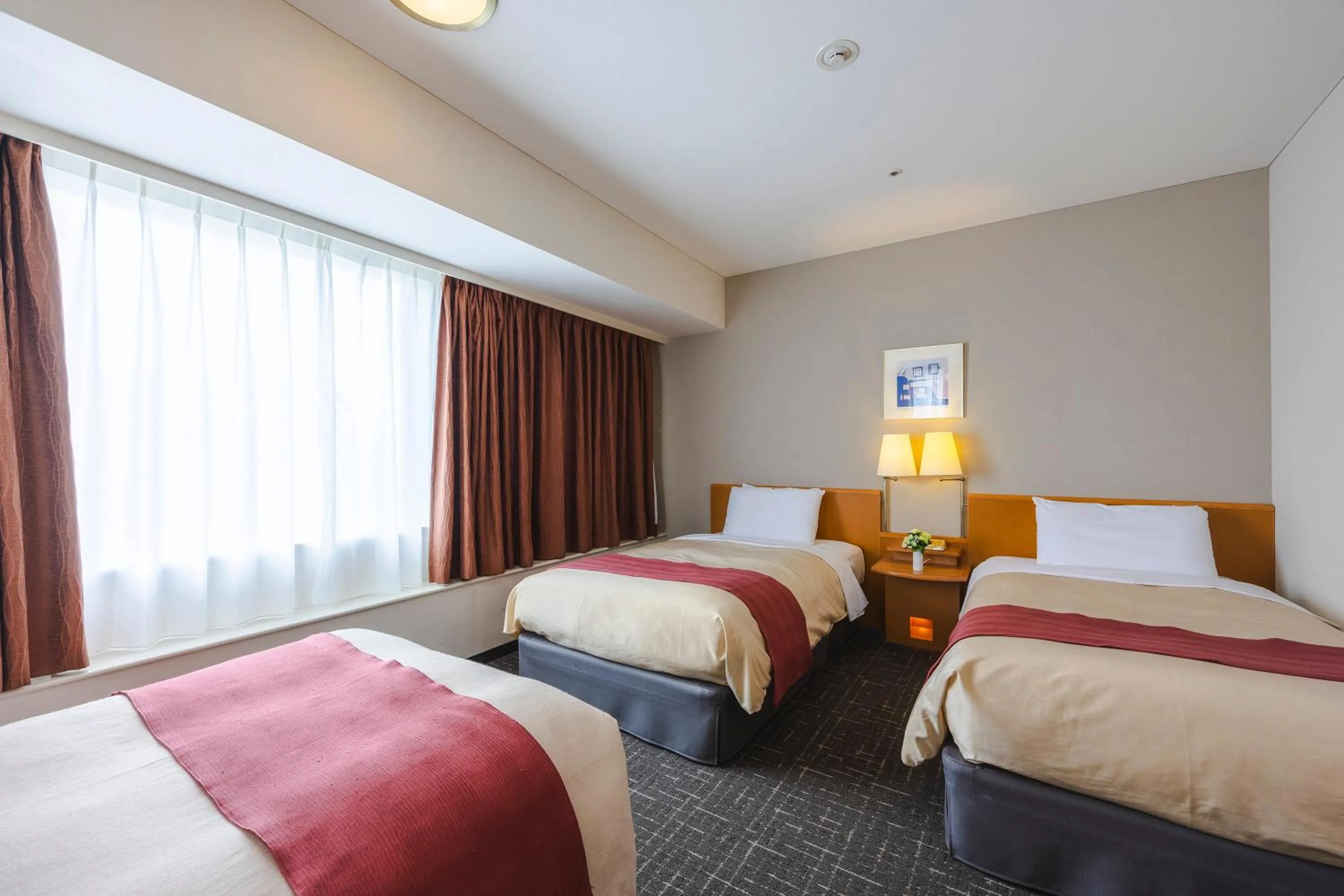 Bed in Tokyo Bay Ariake Washington Hotel