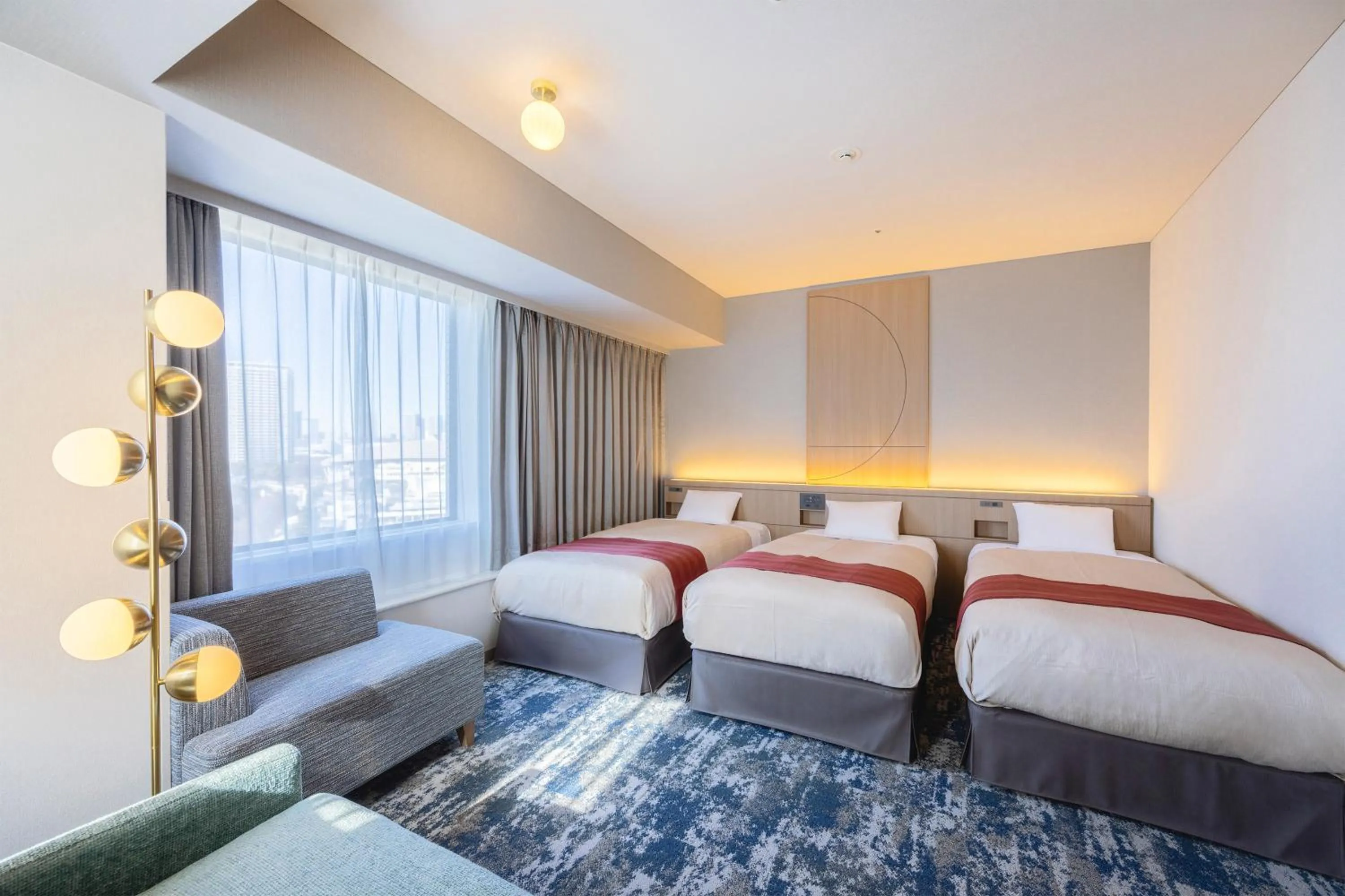 Bed in Tokyo Bay Ariake Washington Hotel