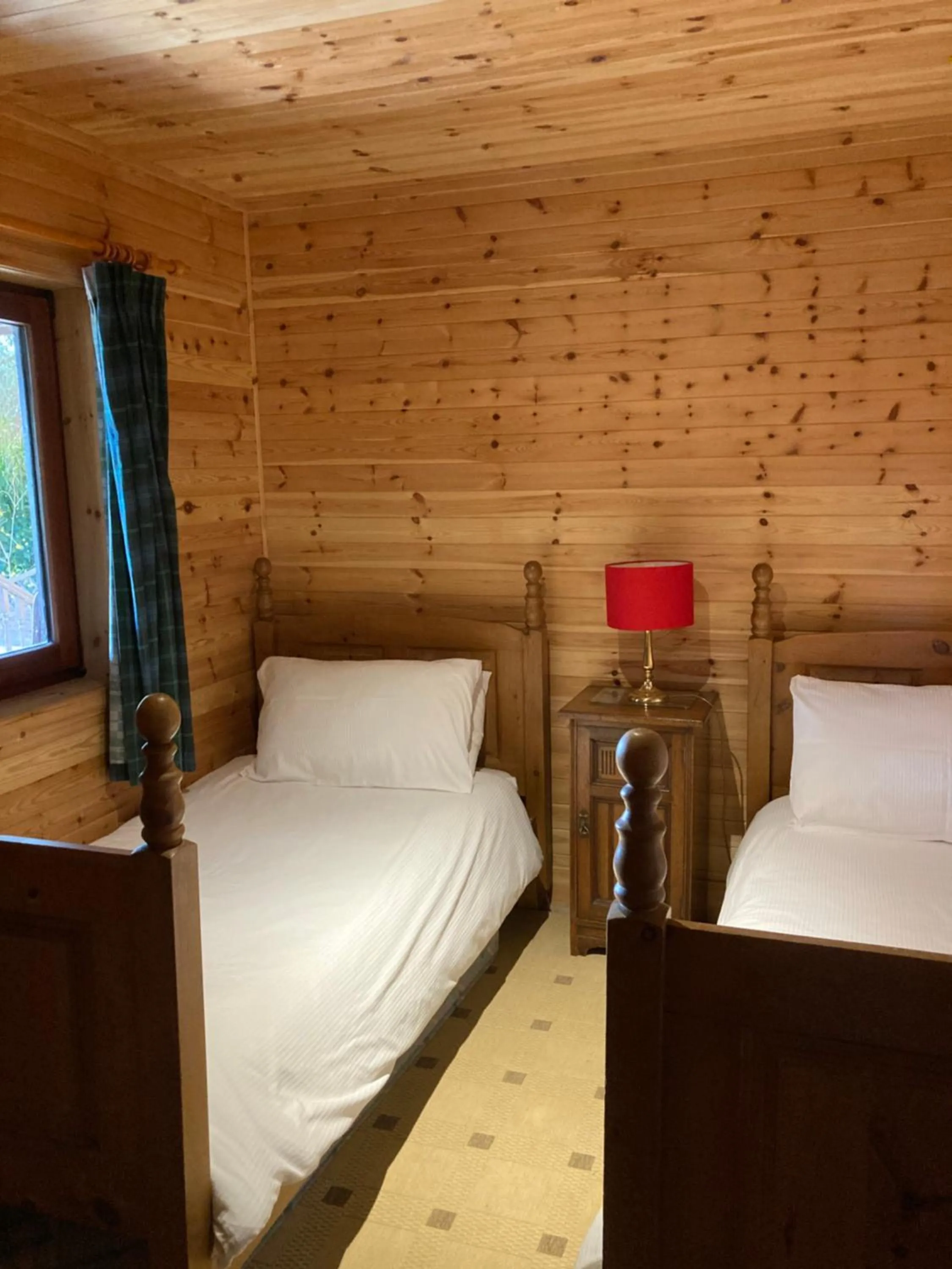 Bed in Fir Tree Lodge