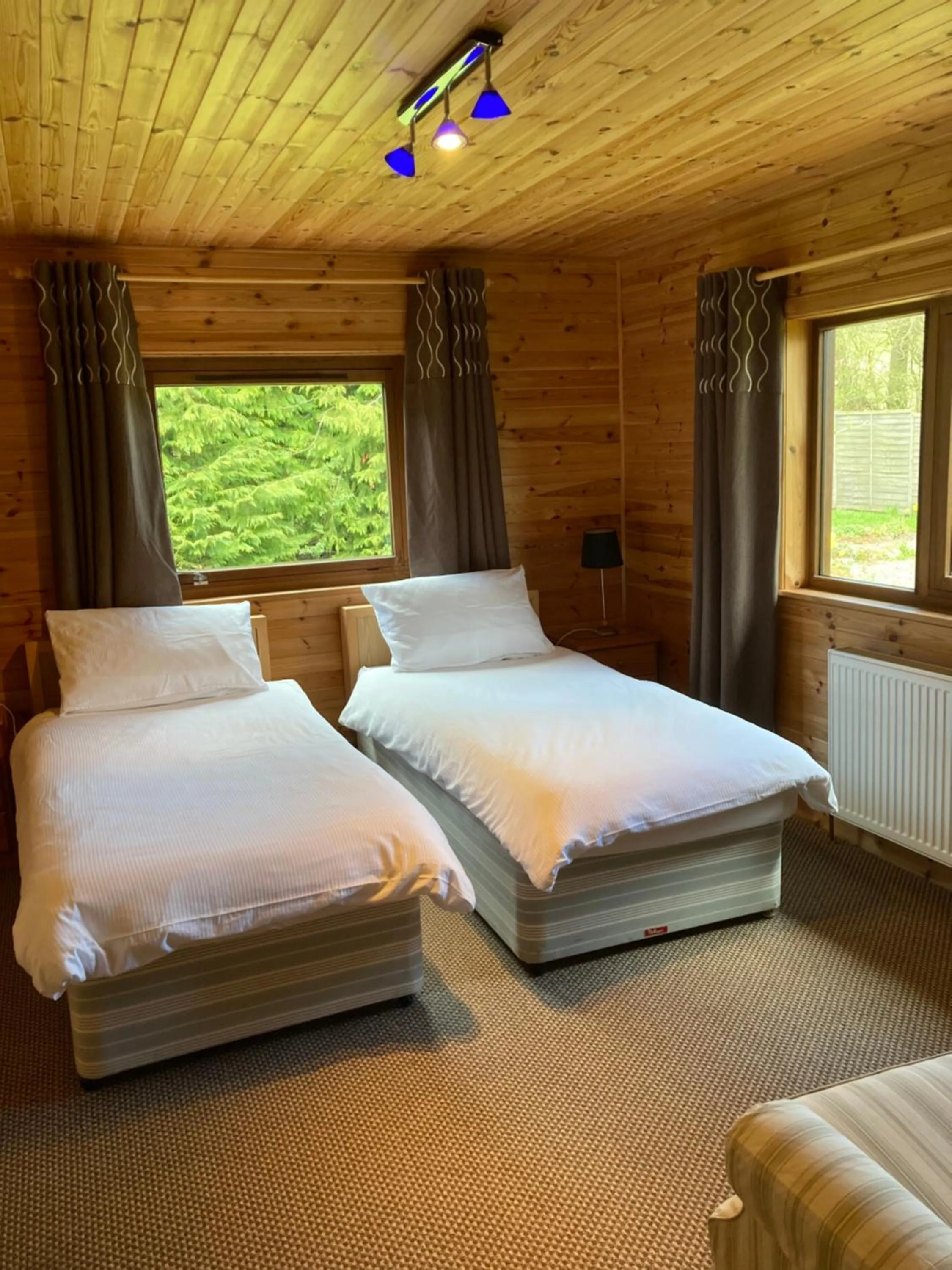 Bed in Fir Tree Lodge