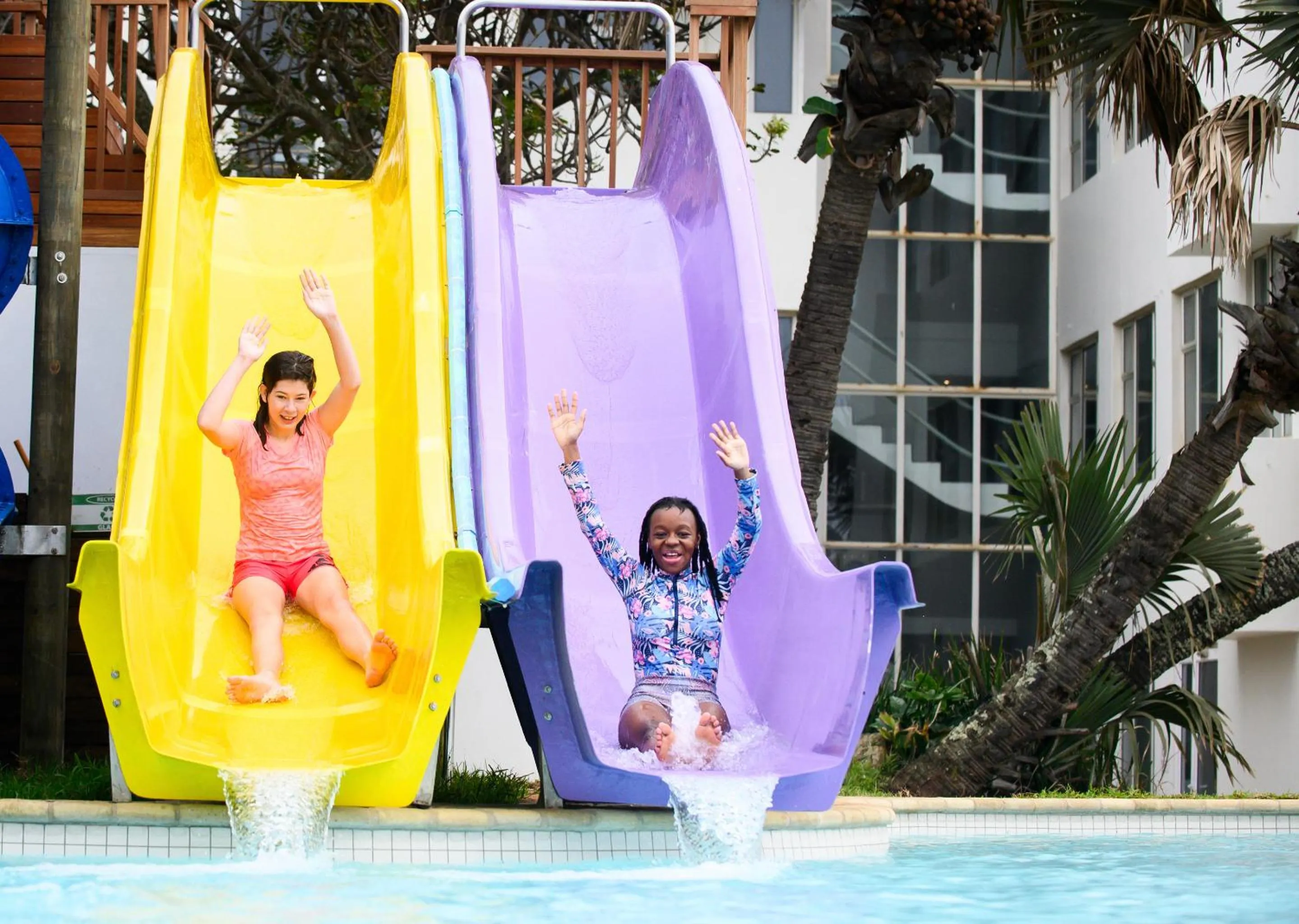 Aqua park in Blue Marlin All-Inclusive Seascape by Dream Resorts