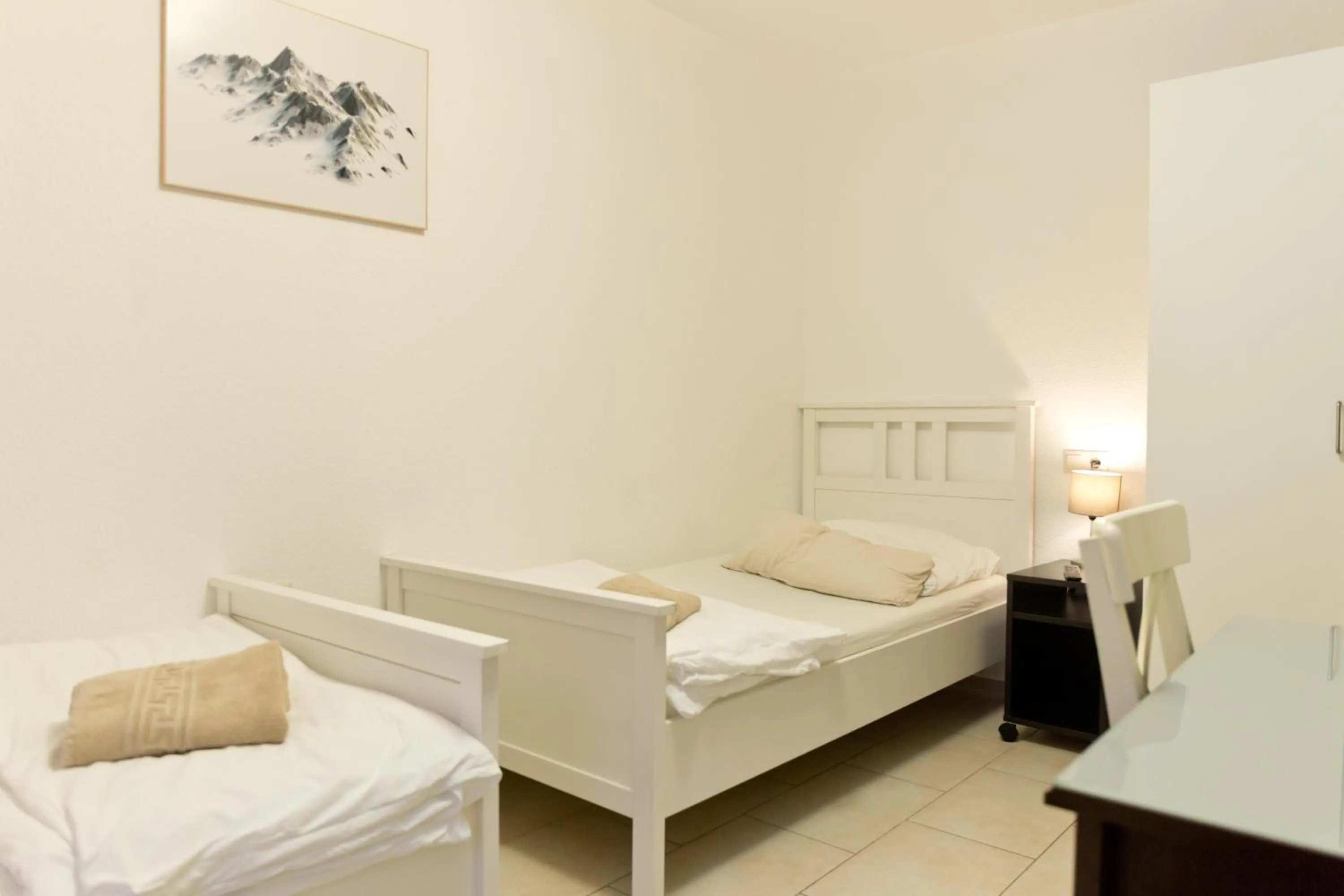 Bed in Hotel Frankenthaler Hof