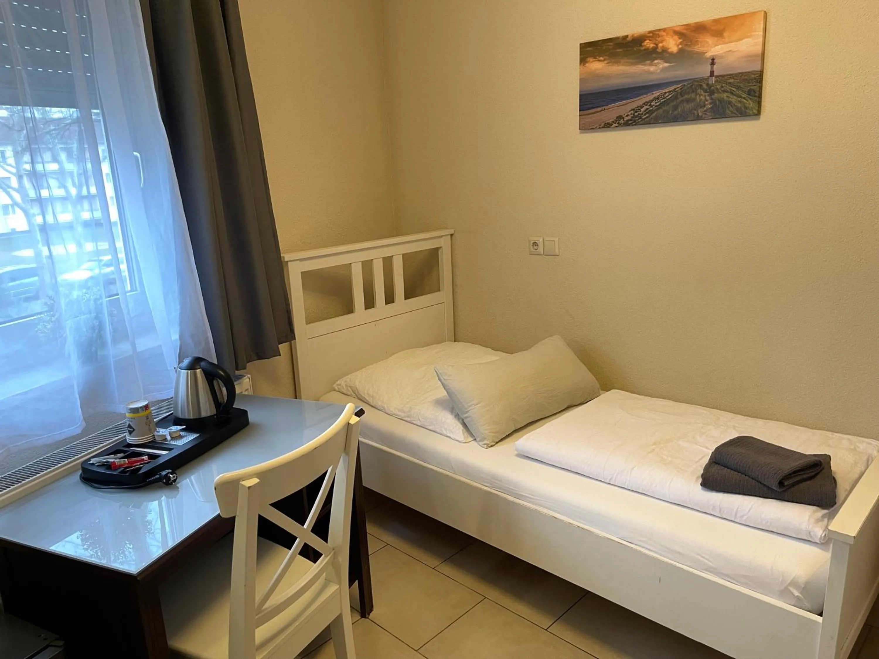 Bed in Hotel Frankenthaler Hof