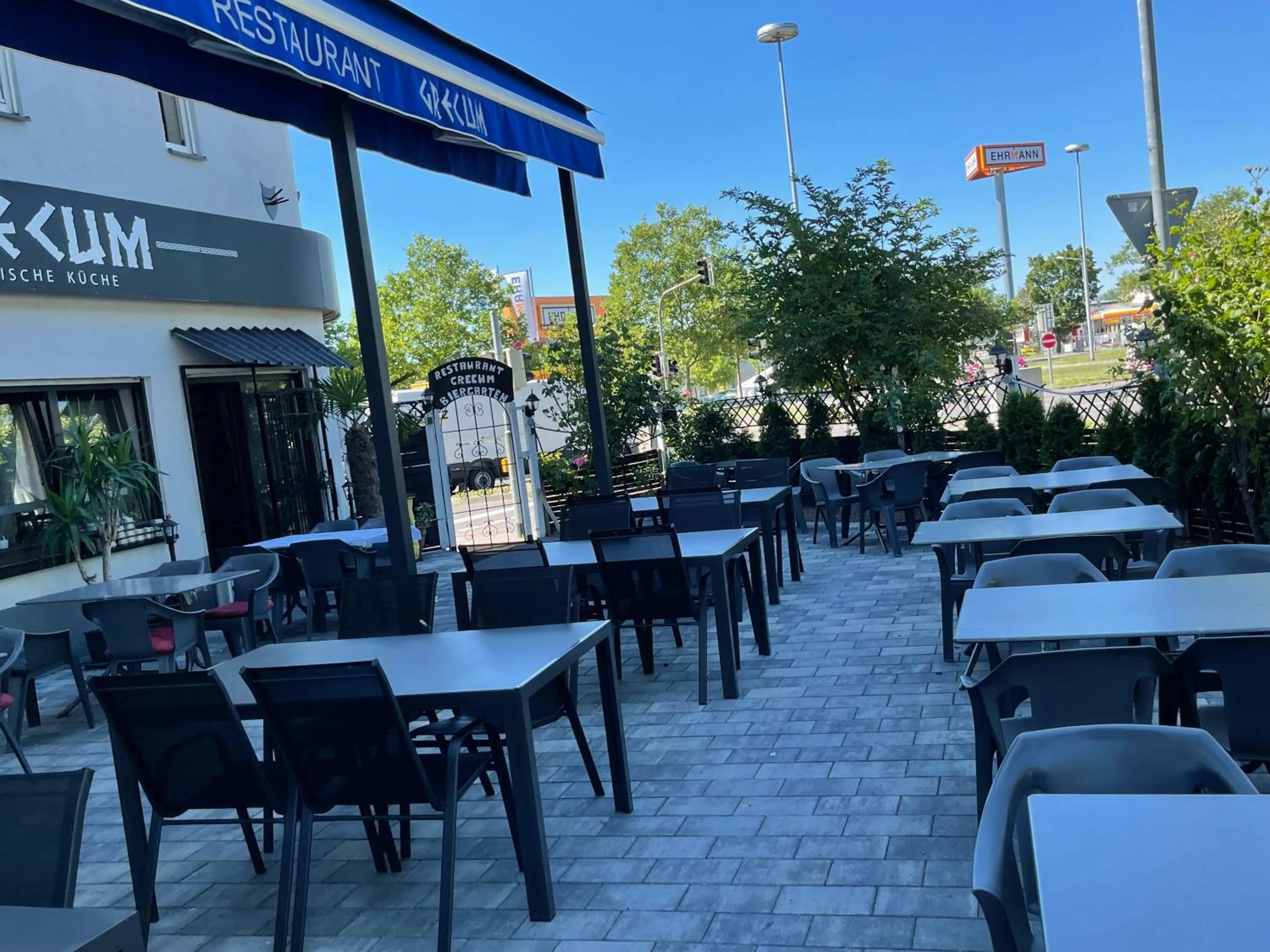 Garden view in Hotel Frankenthaler Hof