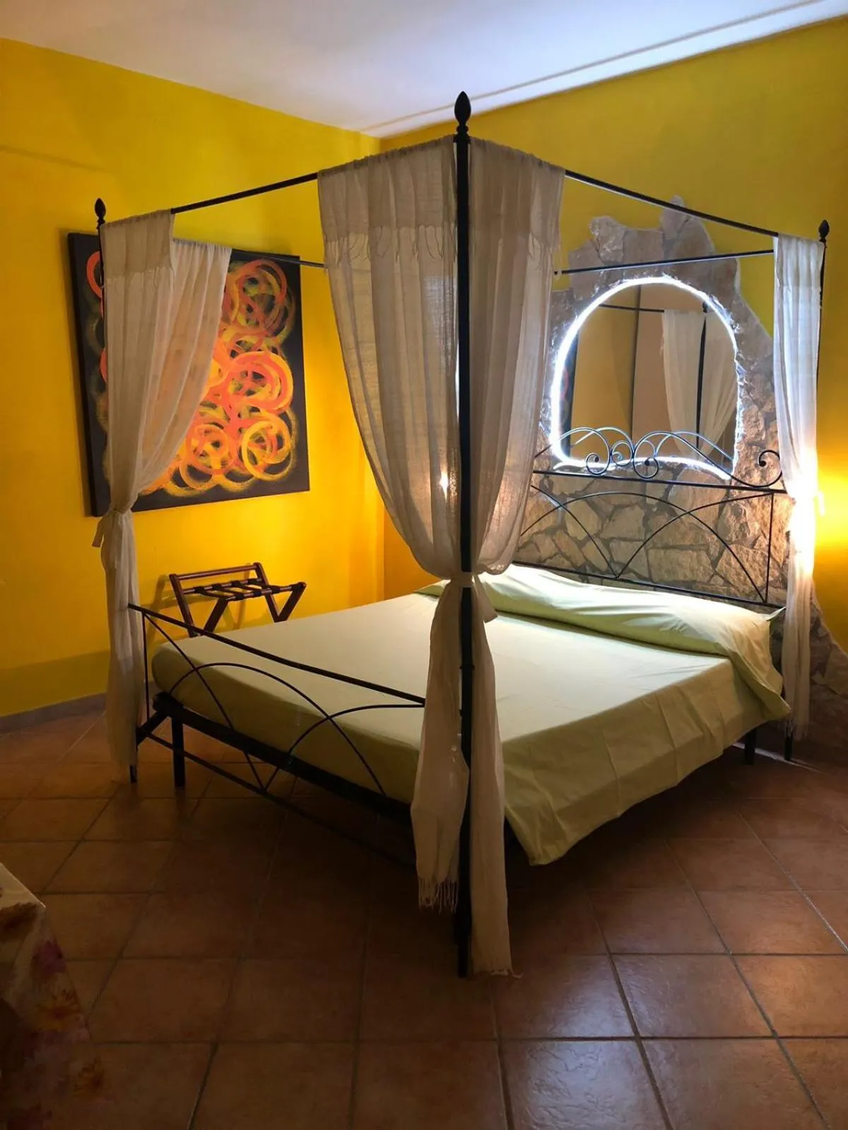 Bedroom, Bed in Villa Isabella
