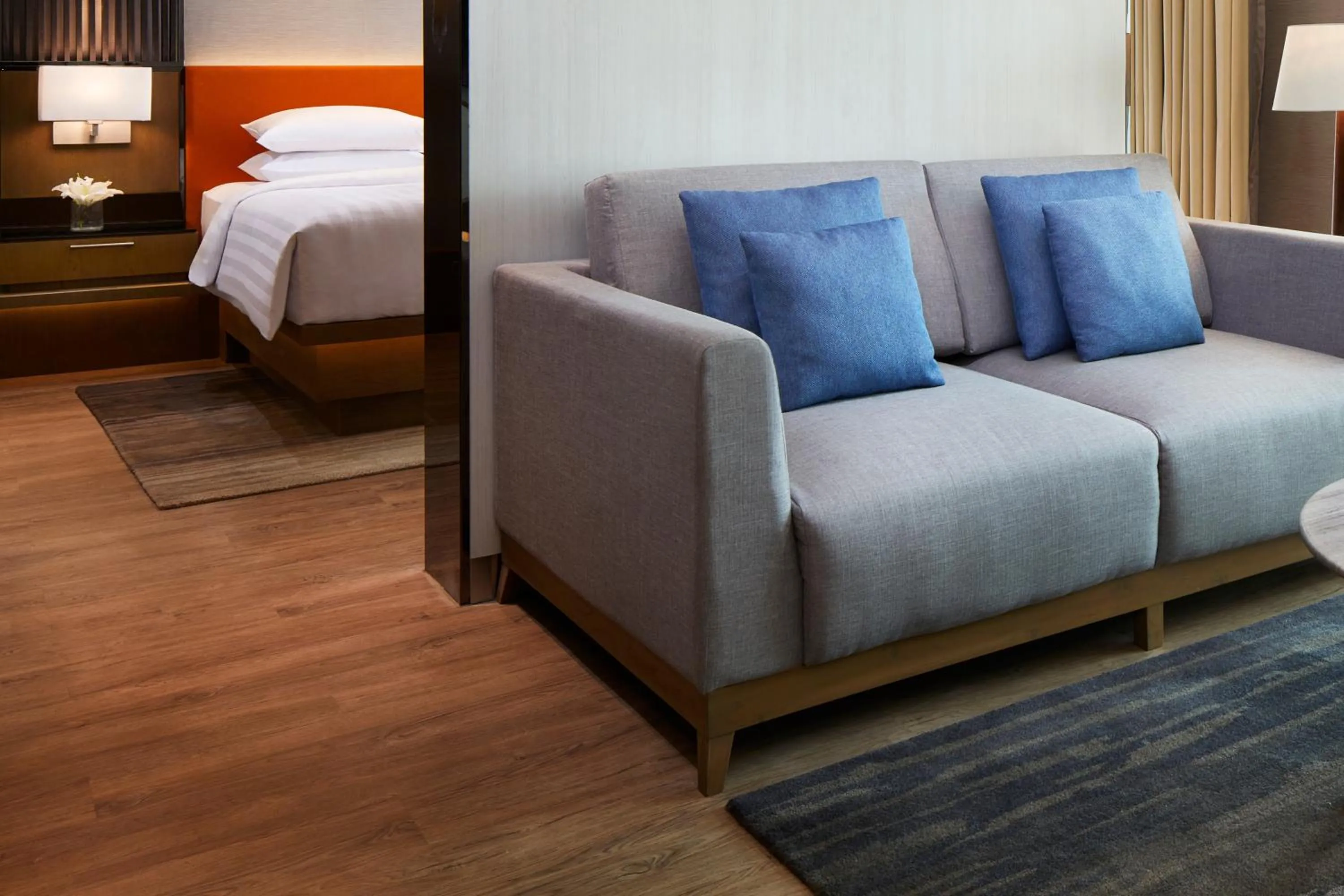 Living room, Bed in Courtyard by Marriott Bandung Dago