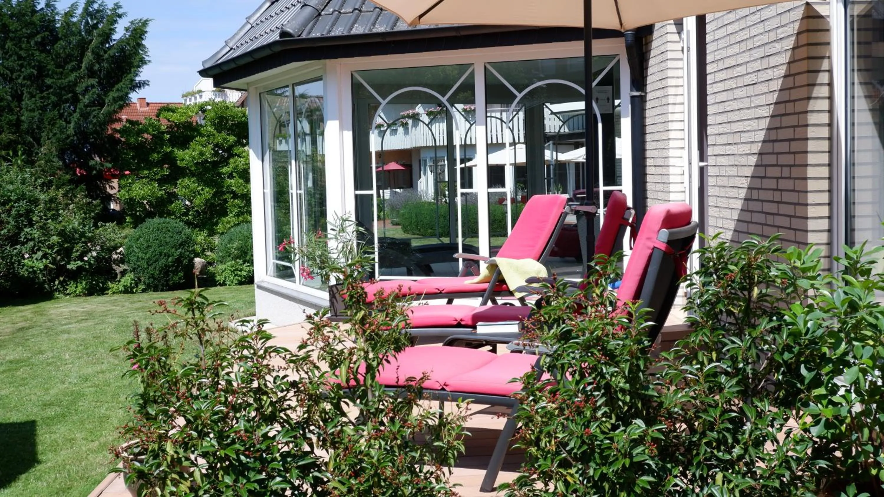 Garden in Hotel Pieper-Kersten