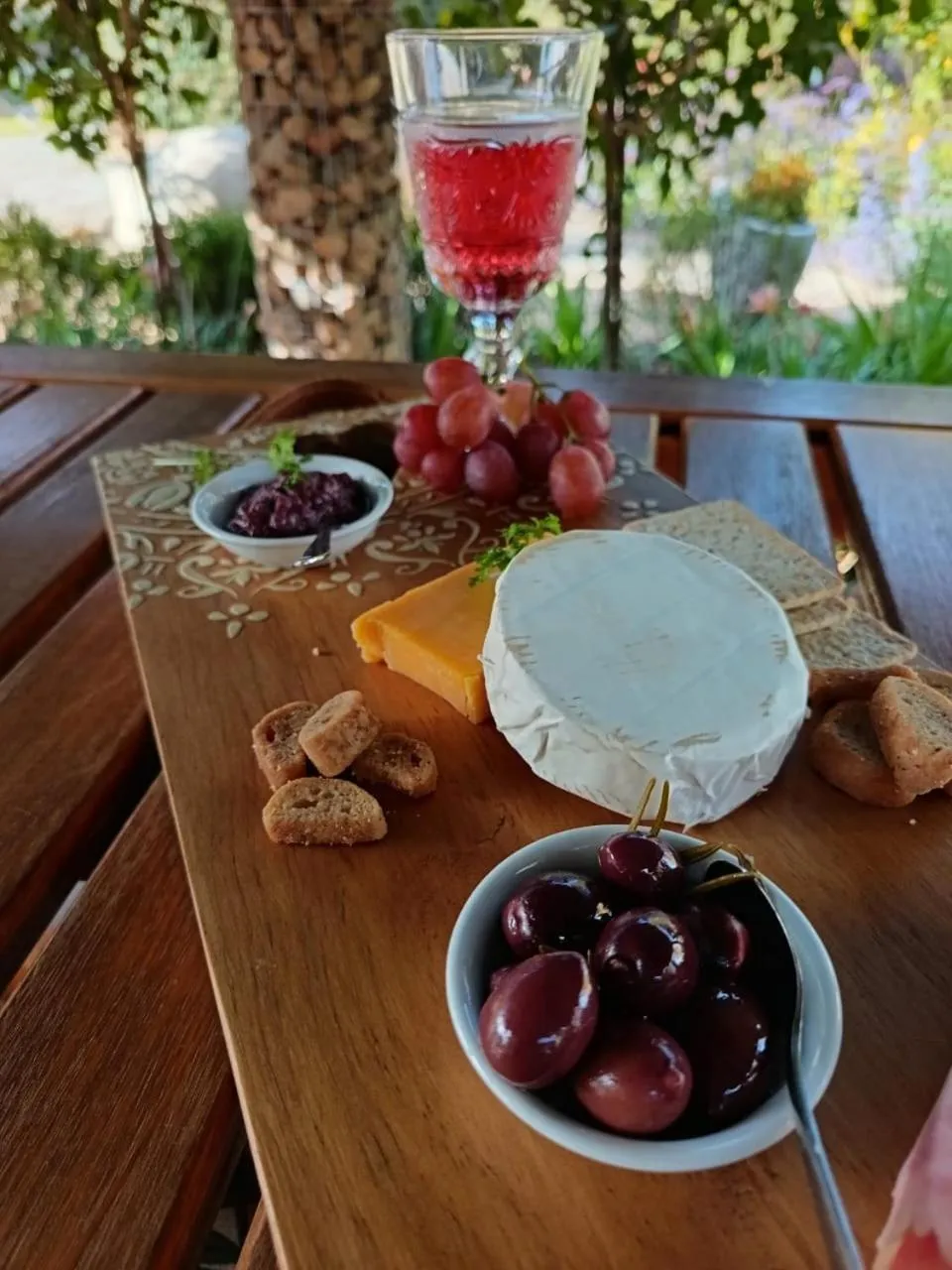 Food and drinks in Die Fonteine Country Guesthouse and Glamping