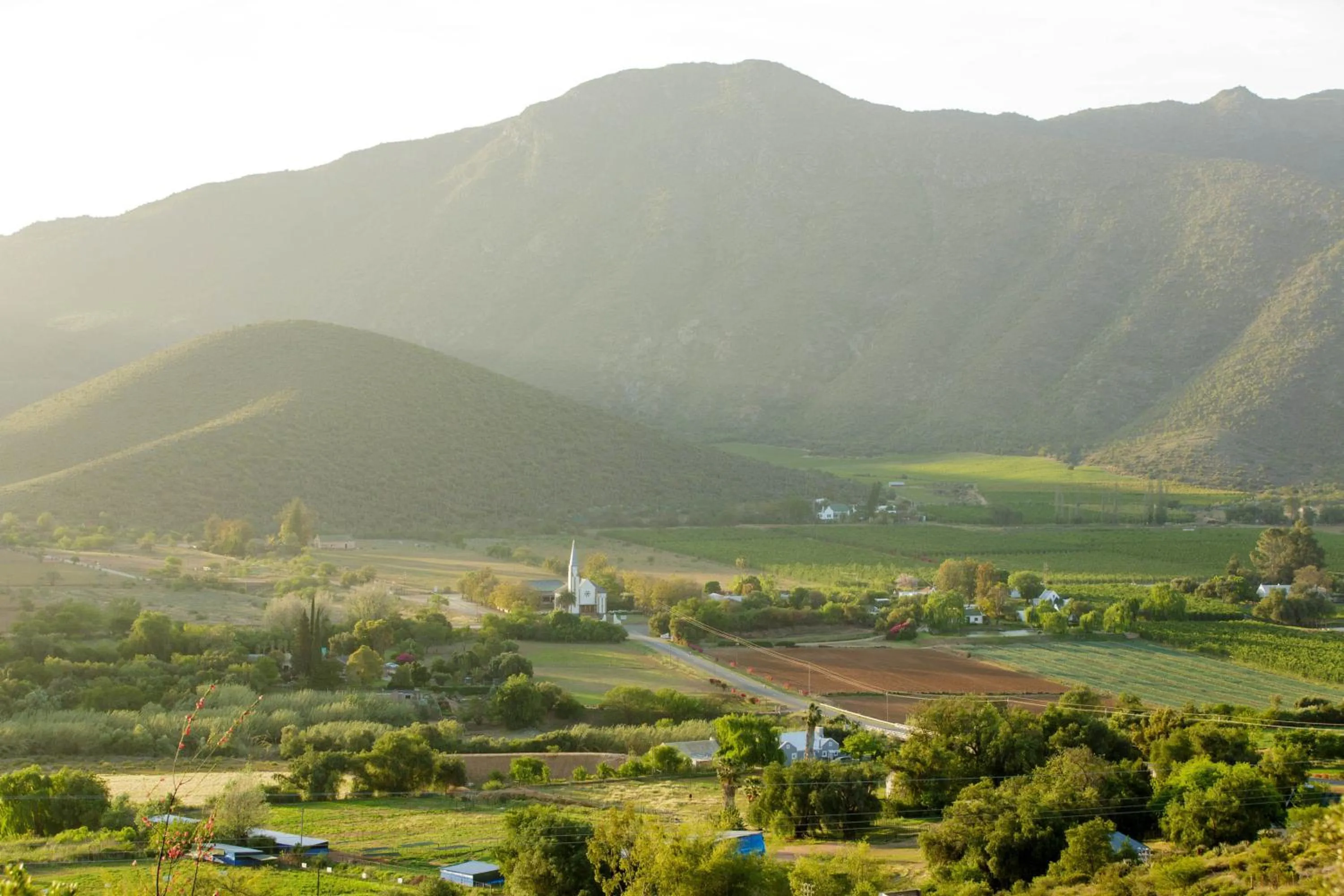 Natural landscape in Die Fonteine Country Guesthouse and Glamping