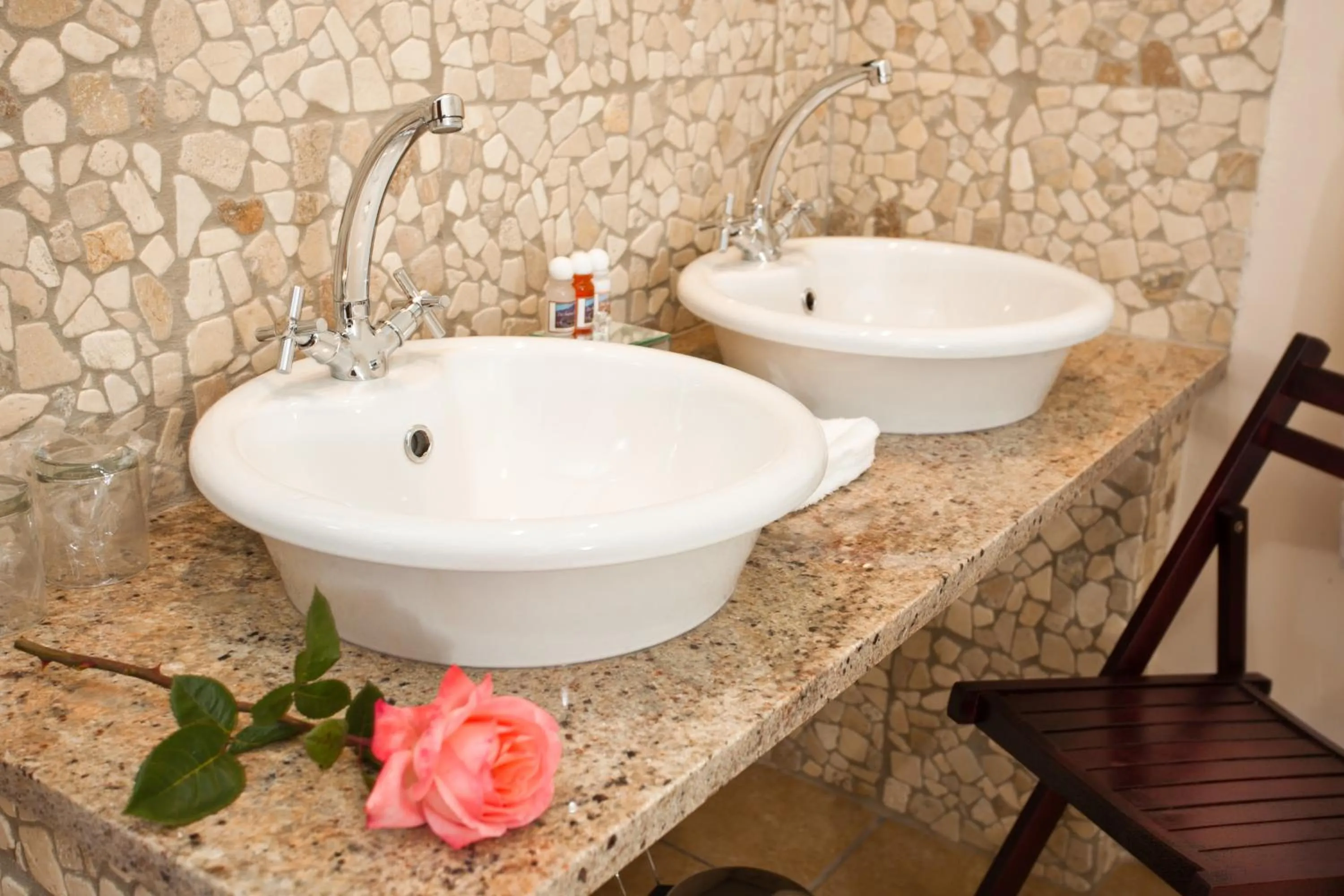 Bathroom in Die Fonteine Country Guesthouse and Glamping