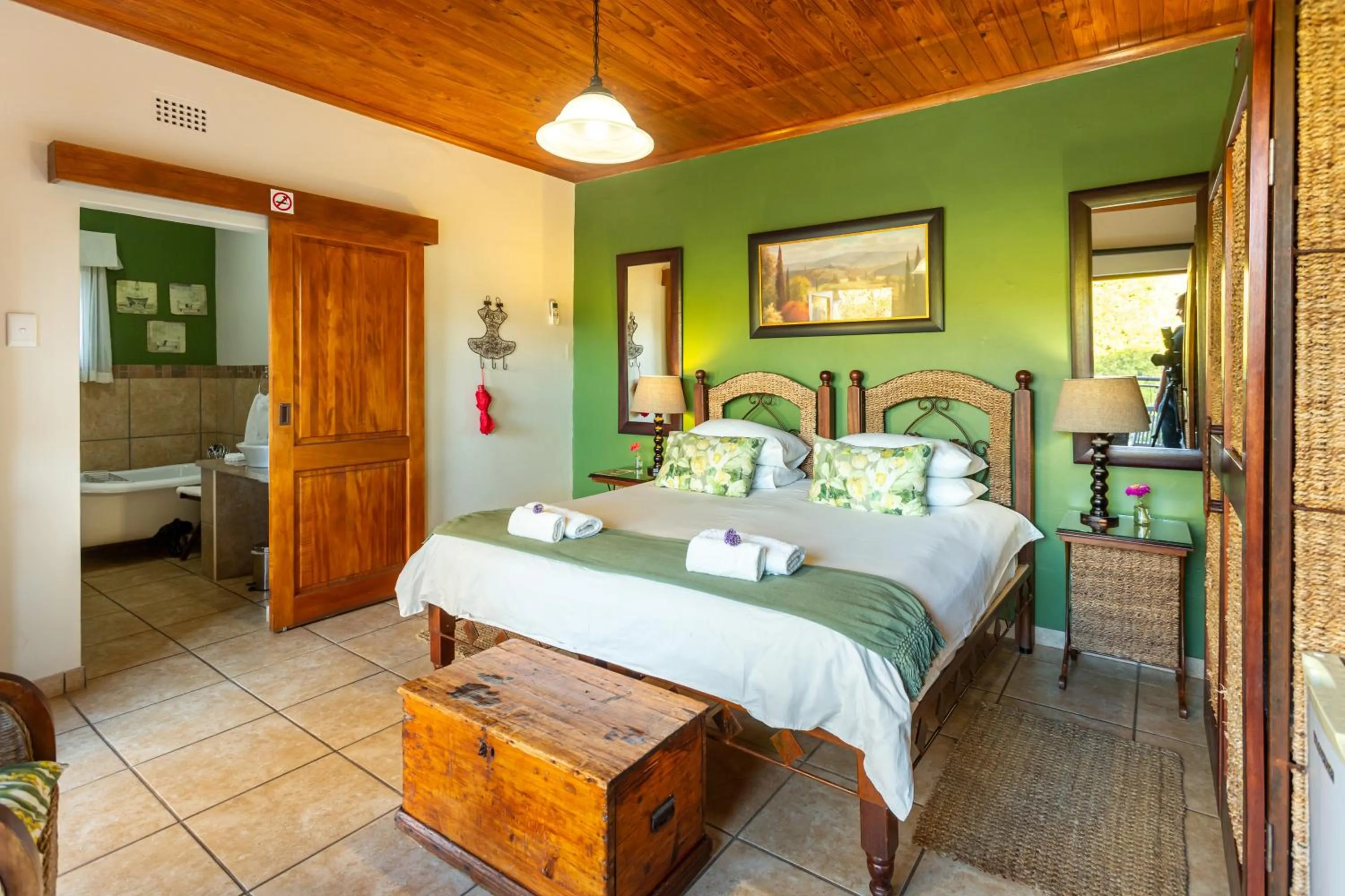 Bedroom, Bed in Die Fonteine Country Guesthouse and Glamping