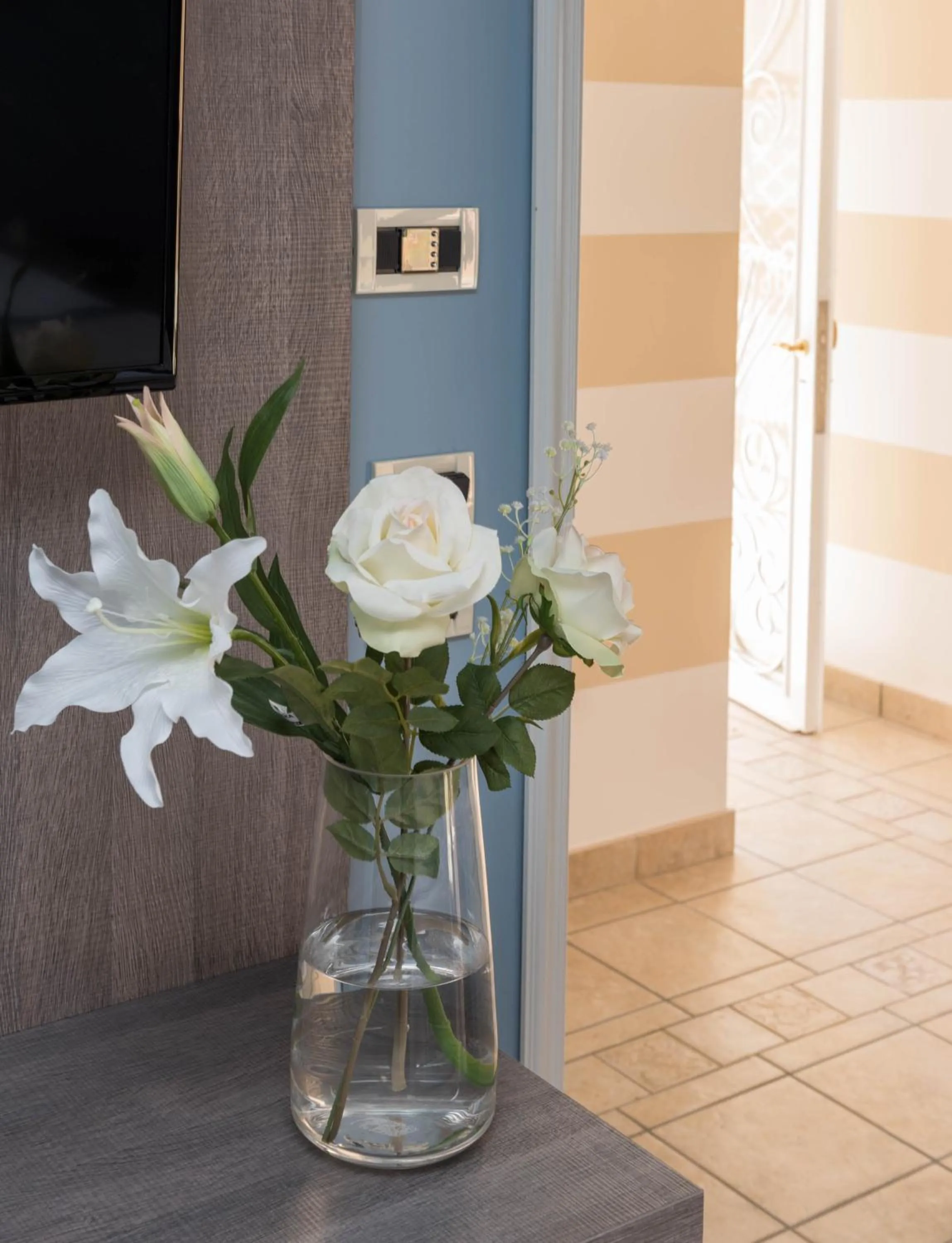 Decorative detail in Villa Le Terrazze Charming Rooms