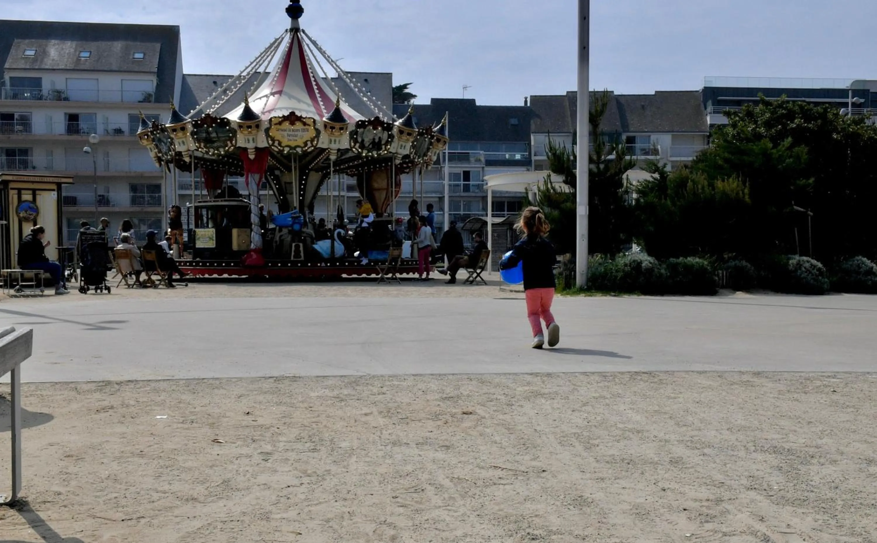 Children play ground in Escale Oceania Pornichet La Baule